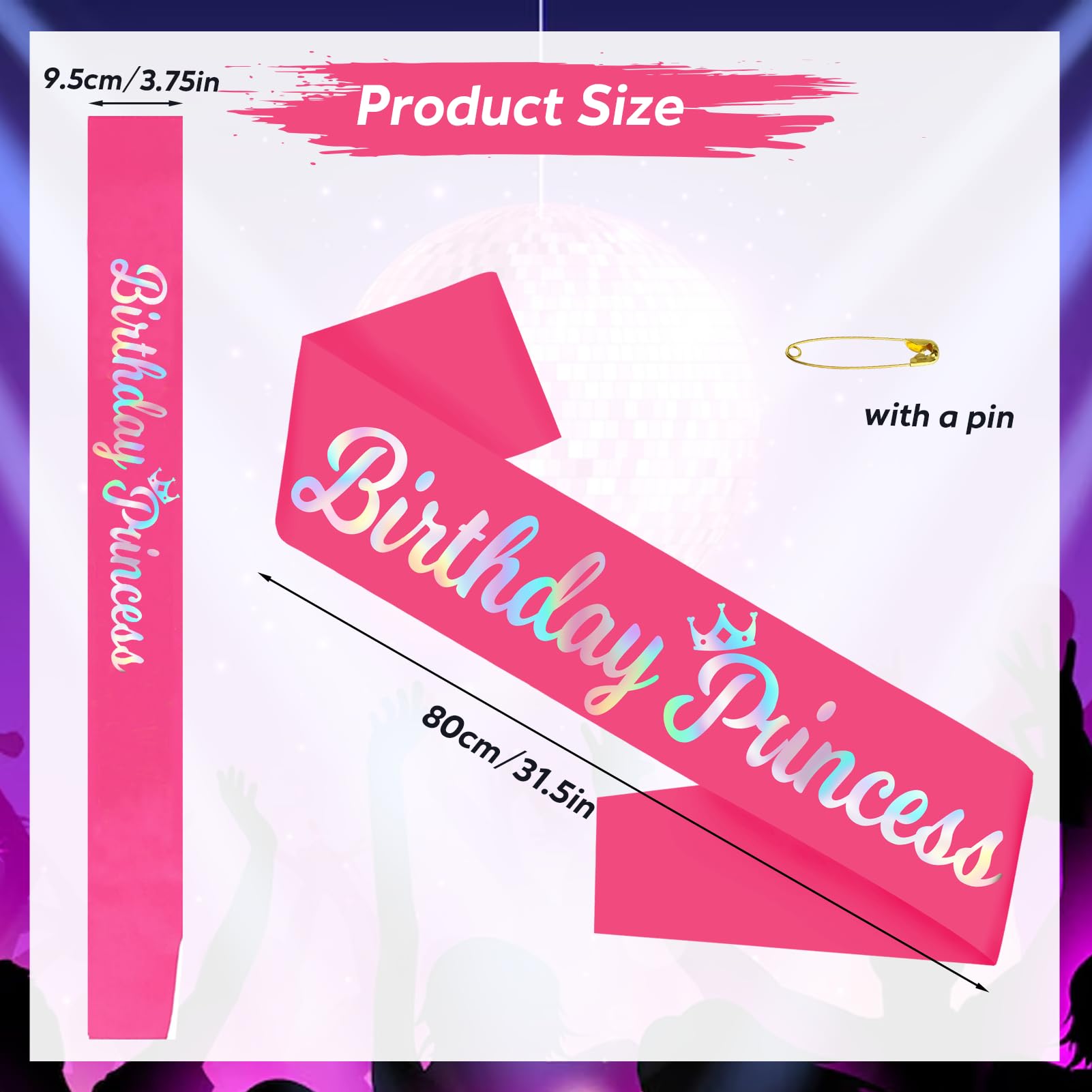 3rd Birthday Sash For Toddler Girl, 3rd Birthday Sash For Girls