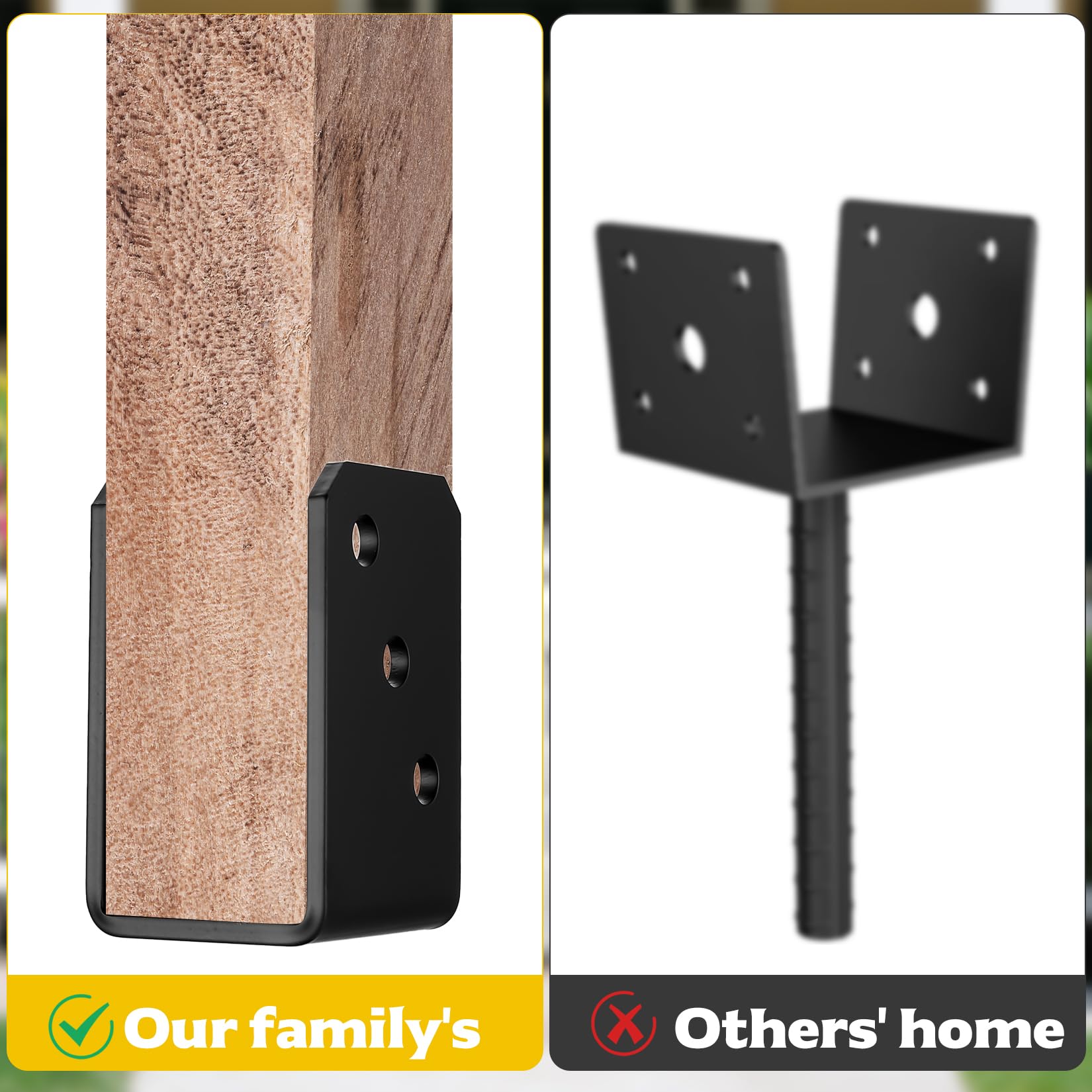 2 Pcs Fence Post Brackets - Image 4