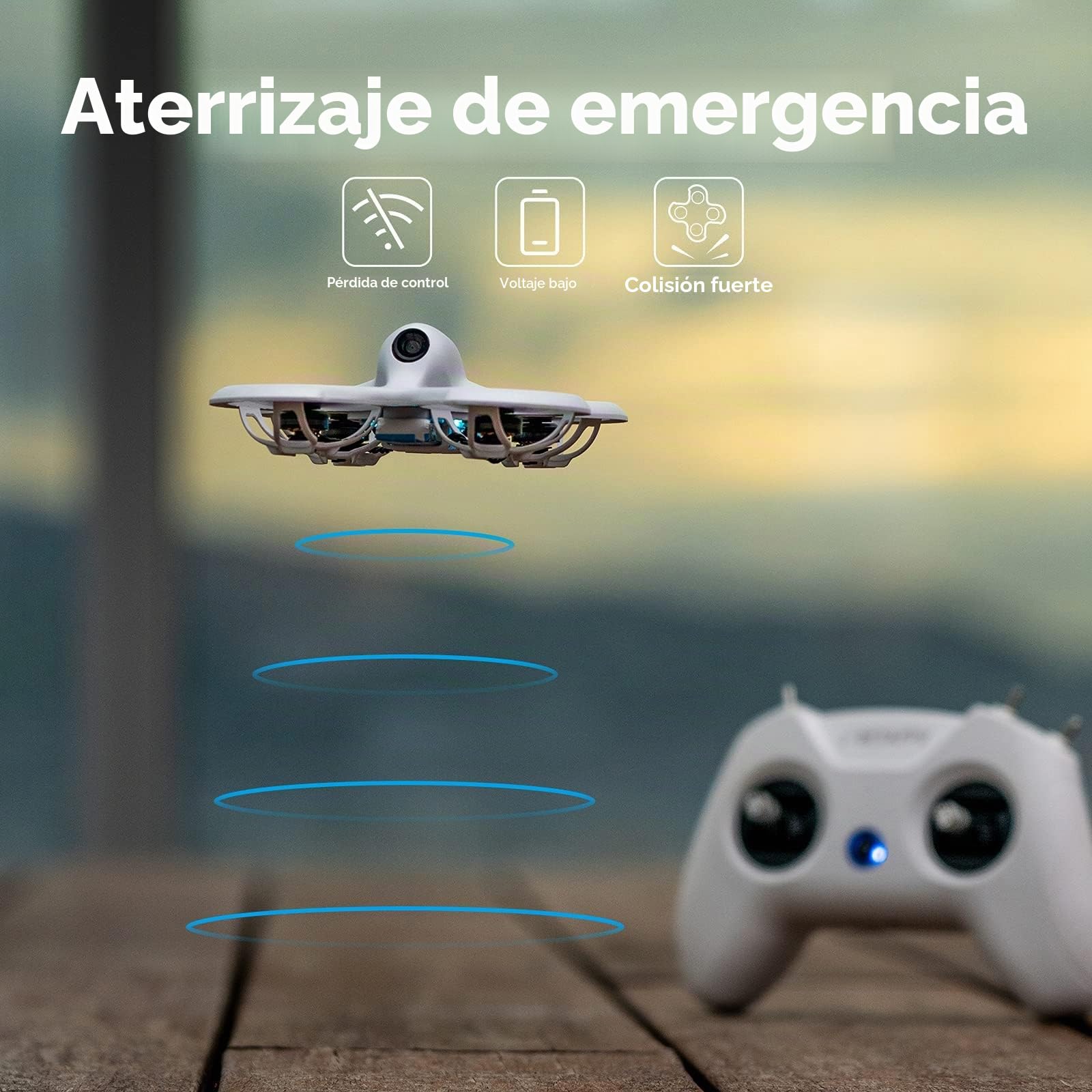 BETAFPV Kit de Drone Cetus Pro FPV RTF Avec Maintien D'altitude Autoprotection Atterrissage D'urgence 3 Modes de Vol Fonction Tortue Drone Prêt à Voler pour Débutants Adolescents, Télécommande