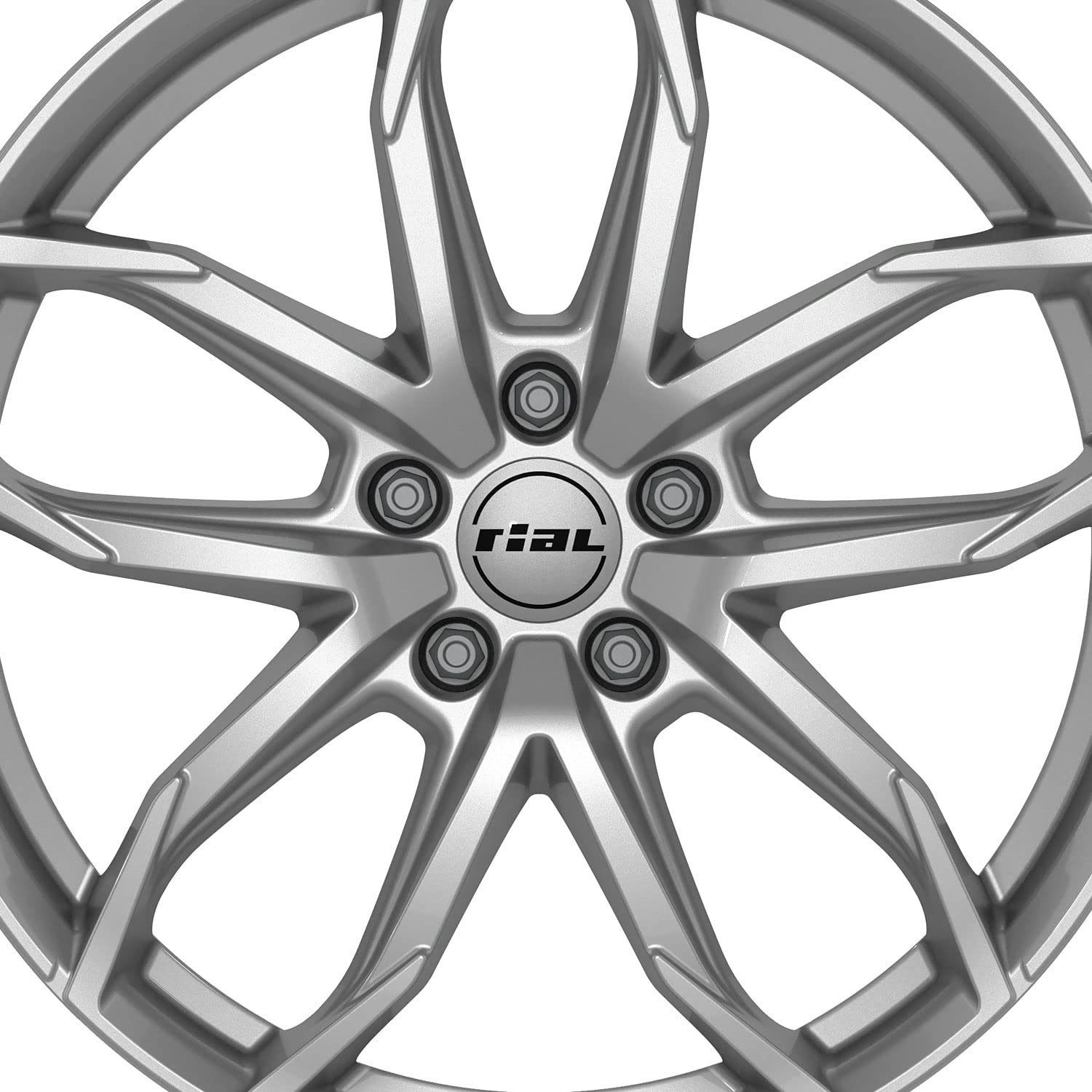 4x Cerchi Rial Lucca 7.5Jx17 ET45 5x115 polar-silber compatibile con CHEVROLET/DAEWOO(GM) /GM KOREA Cruze Orlando