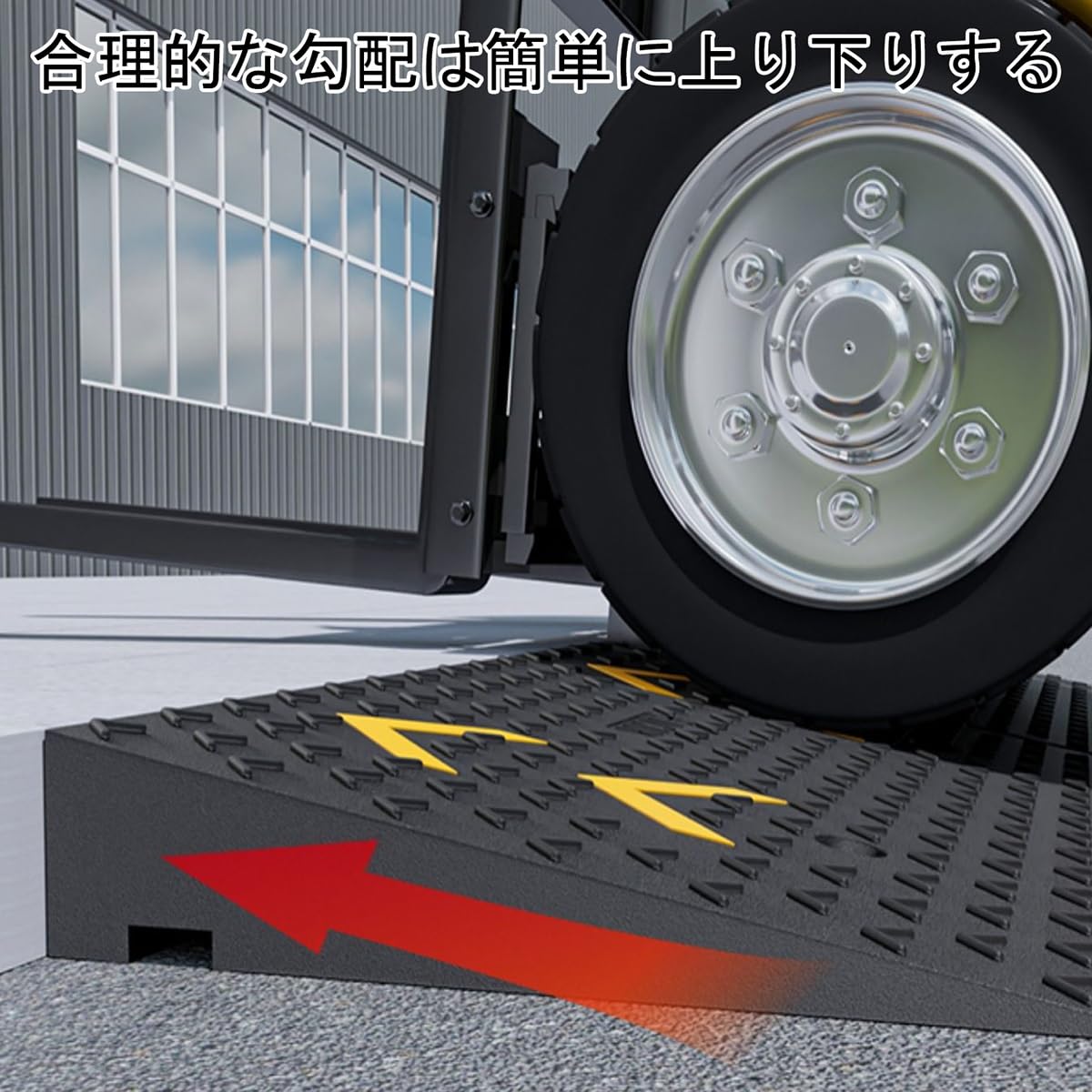 Amazon.co.jp: 段差解消スロープ 高さ 100/110/120/130/140mm