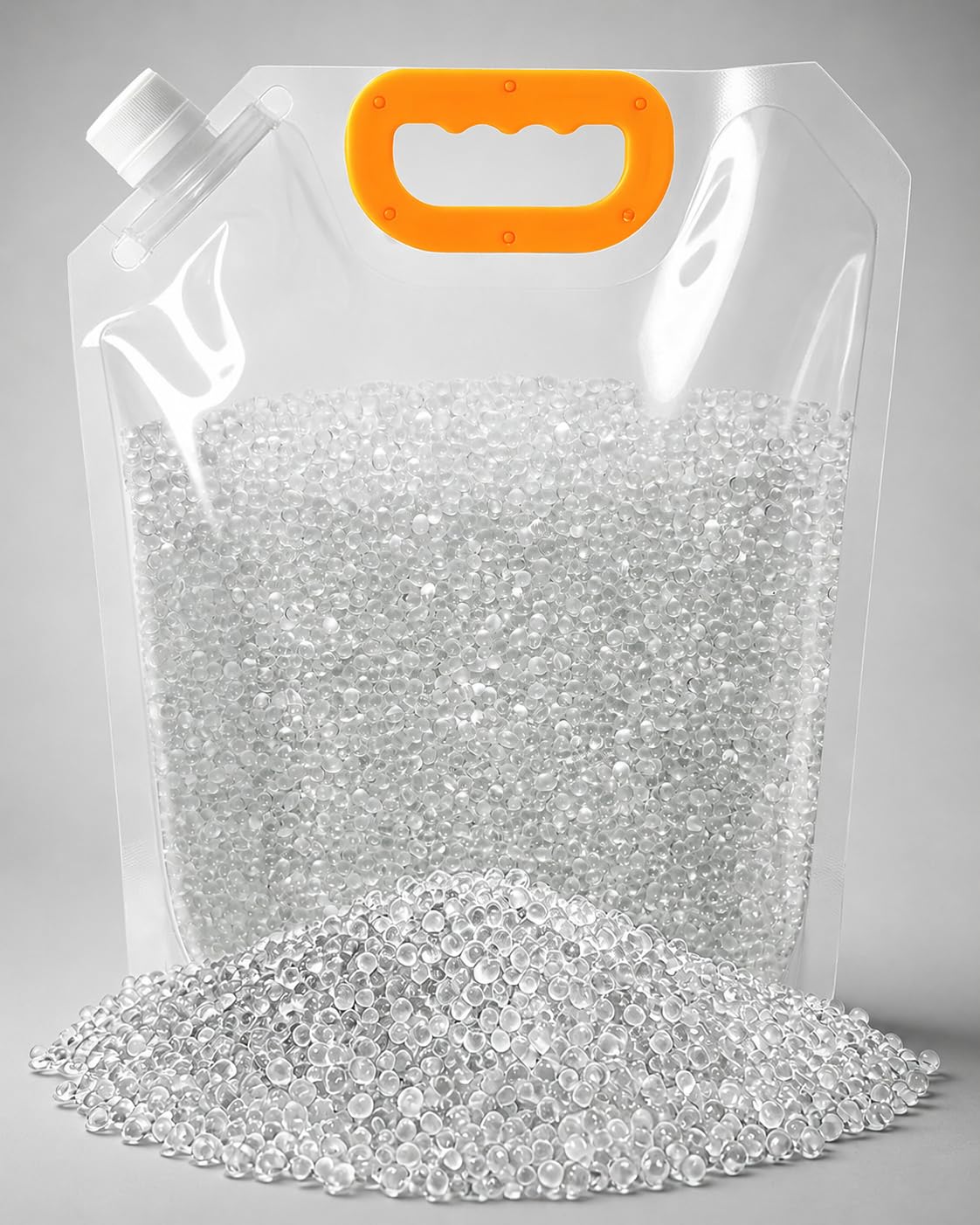 2KG Weighted Beads for Weighted Blankets & Stuffed Animals, Size 2-3mm Premium Glass Beads Filler for DIY Crafts, Pillows, Reborn Dolls and Shooting Rest Bags