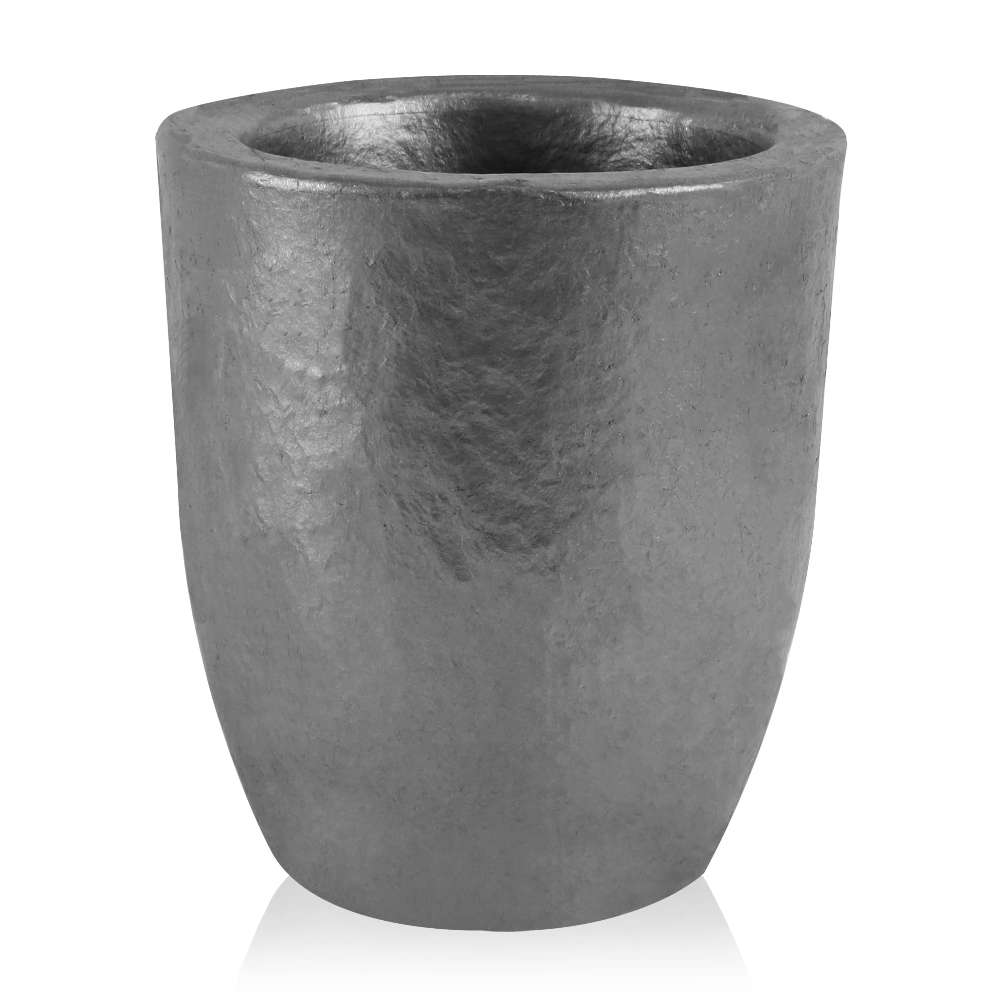 6KG-640ML carburo di silicio crogiolo di grafite,Crogiolo per fusione del metallo,Resistere alle alte temperature di 1800 (3272° F,Fusione di fusione raffinazione di alluminio oro argento rame