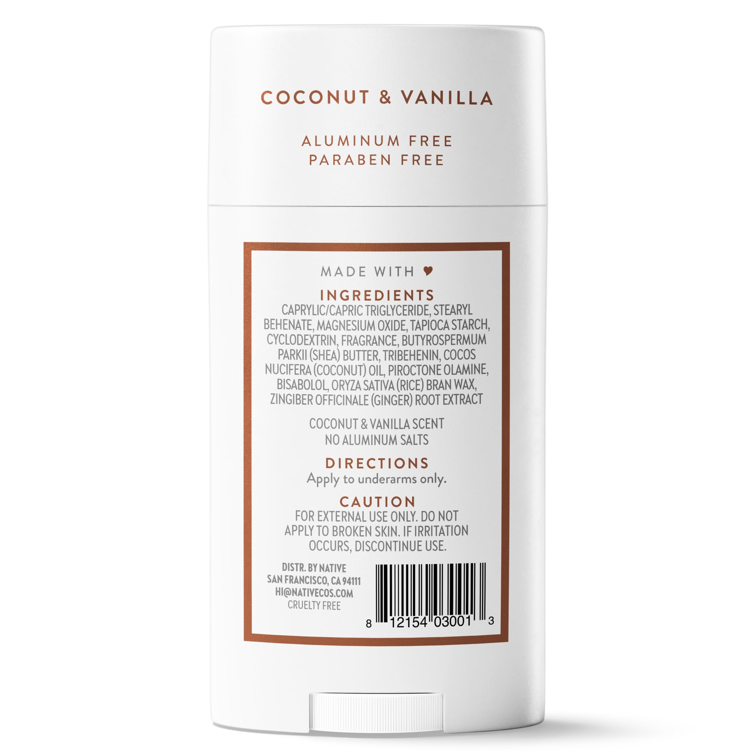 Native Aluminum-Free Deodorant with 72-Hour Odor Control