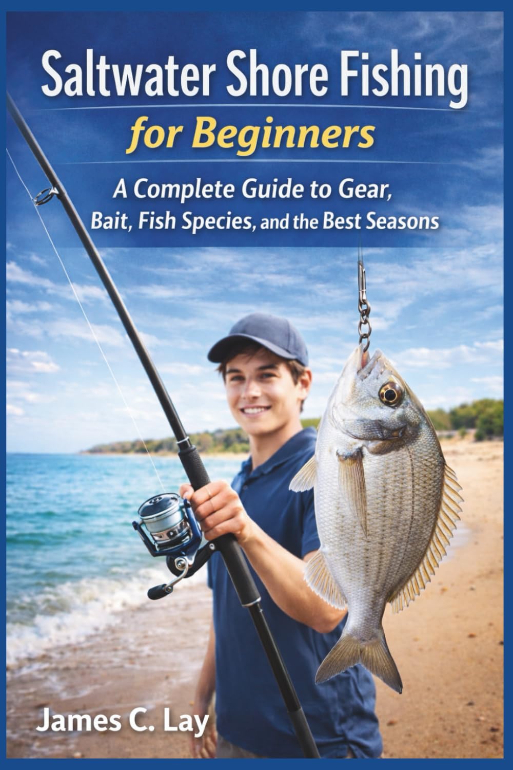 Saltwater Shore Fishing for Beginners: A Complete Guide to Gear, Bait, Fish Species, and the Best Seasons