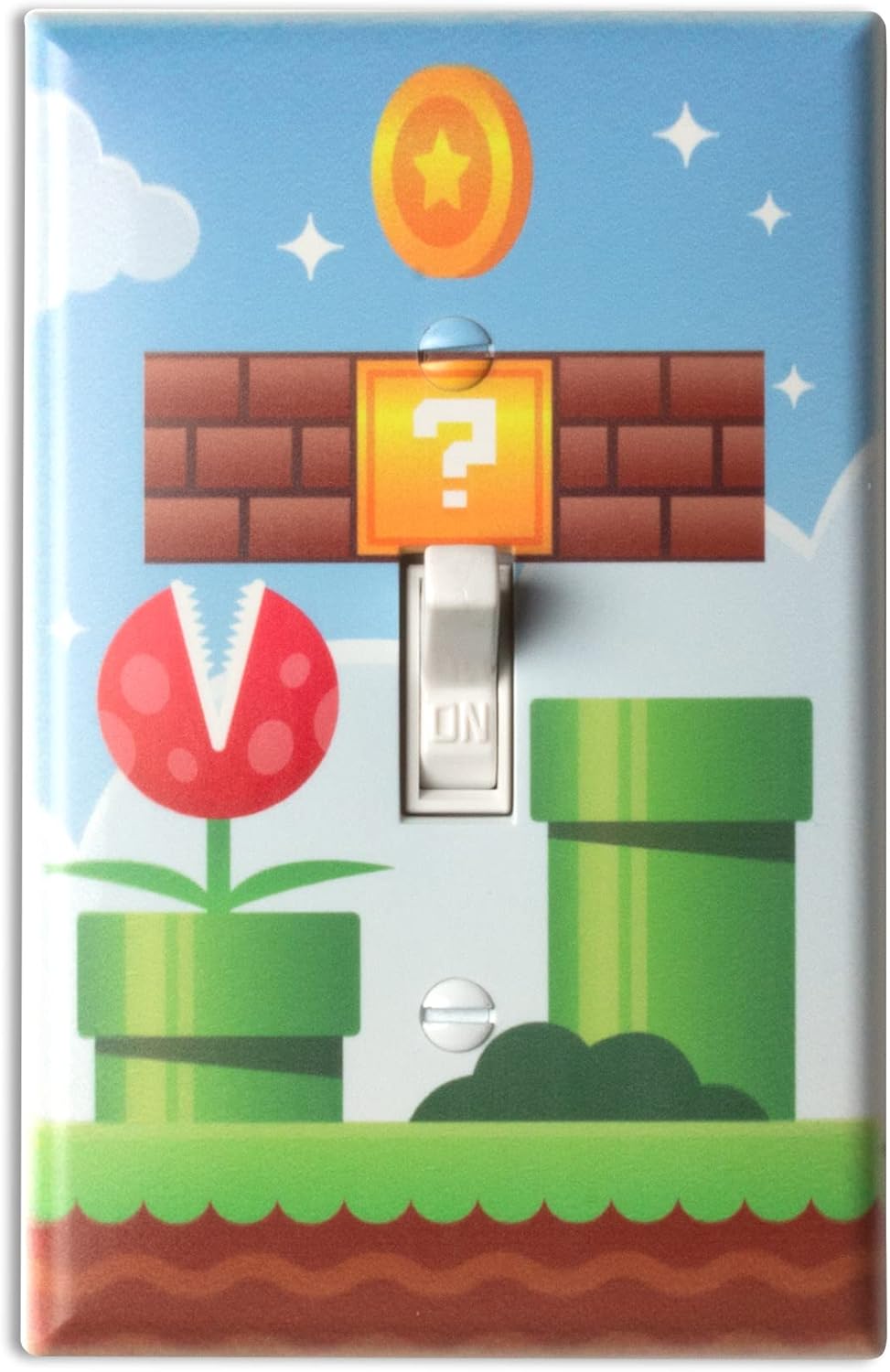 Mario Light Switch Cover Wall Plate Decor WP08