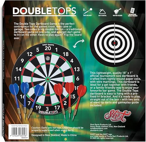 Miniatura 4 de Shot! Juego de dardos de doble tapa