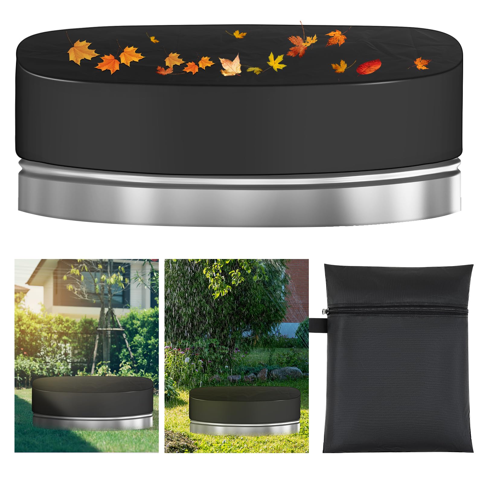 Buy Stock Tank Cover 6ft Oval Waterproof Stock Tank Pool Cover for 2ft