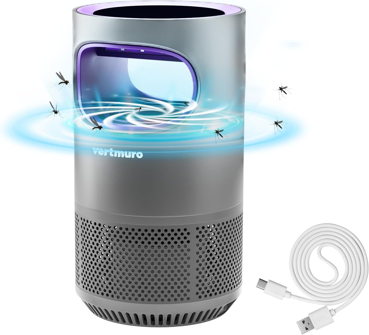 Indoor Insect Trap, Mosquito Bug Zapper with Powerful UV