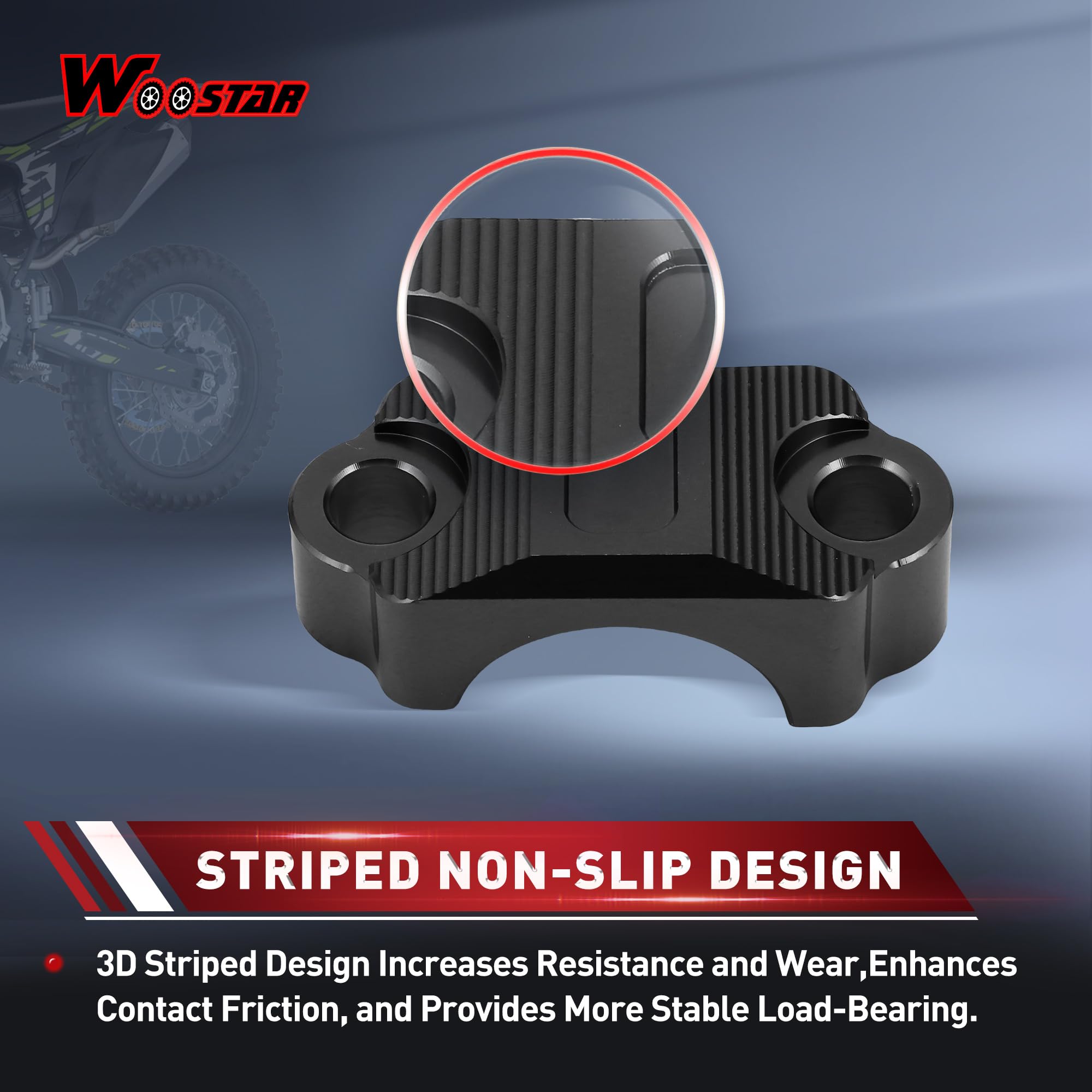 WOOSTAR 22mm Moto Freno Frizione Pompa Pompa Morsetto Coperchio Fissaggio Sedile Sostituzione per 2014-2023 SX65 SX85 SX 65 85 2006-2007 SXS SXSF 250 EXC EXCF SXF Moto Nero