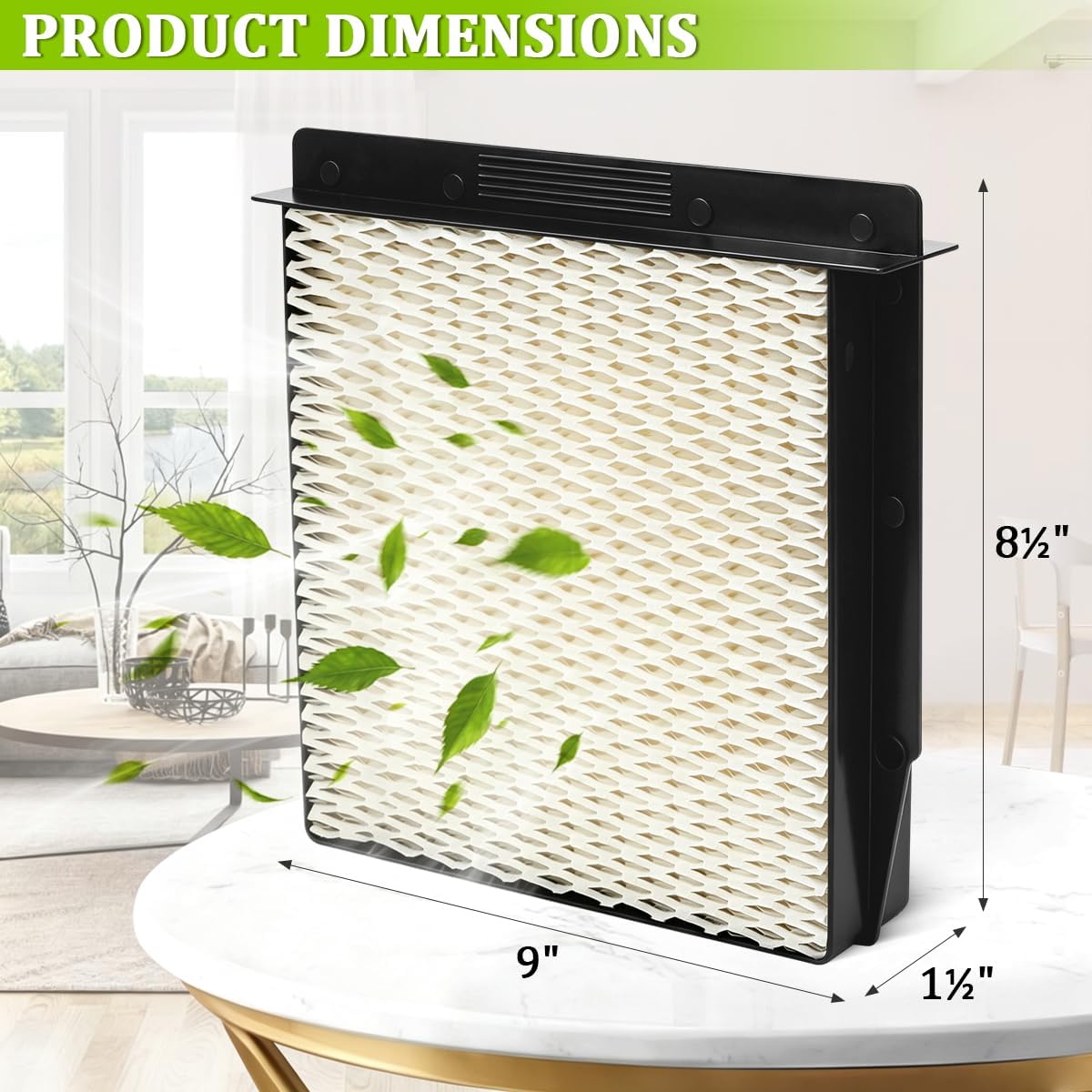 1040 Humidifier Wick Filter Replacement for Bemis Essick Air (4 Pack)