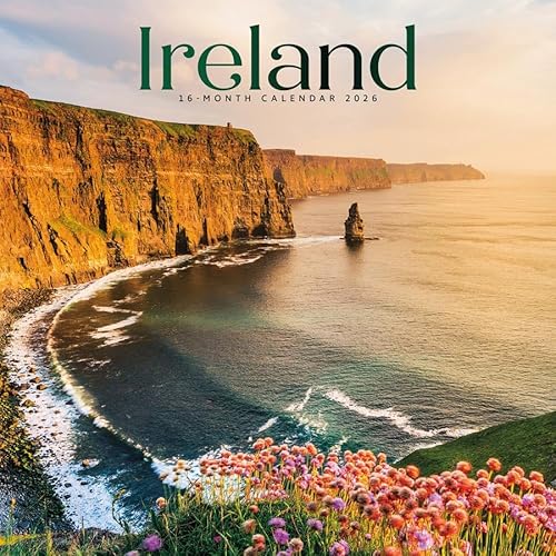 Carousel Worldwide, Ireland 2026 Square Wall Calendar