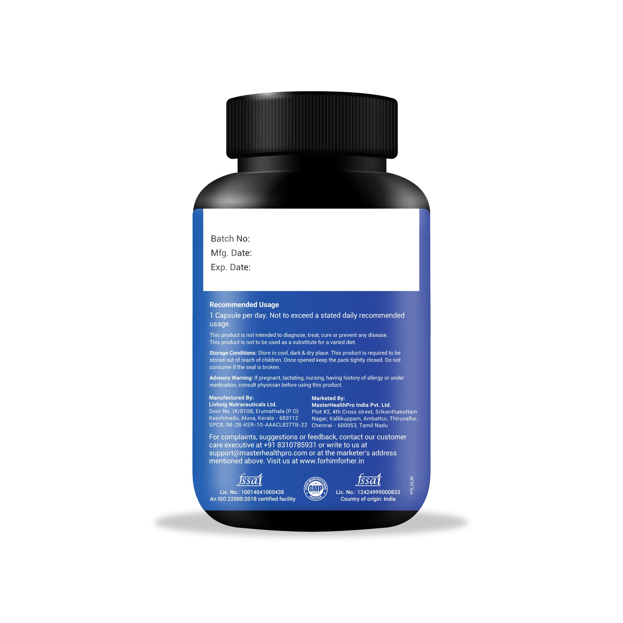 FOR HIM FOR HER Prostate Shield – Prostate Support with Lycopene, Pomegranate, and Zinc – Supports Men’s Health, Urinary Function, and Antioxidant Protection – 60 Veg Capsules 1