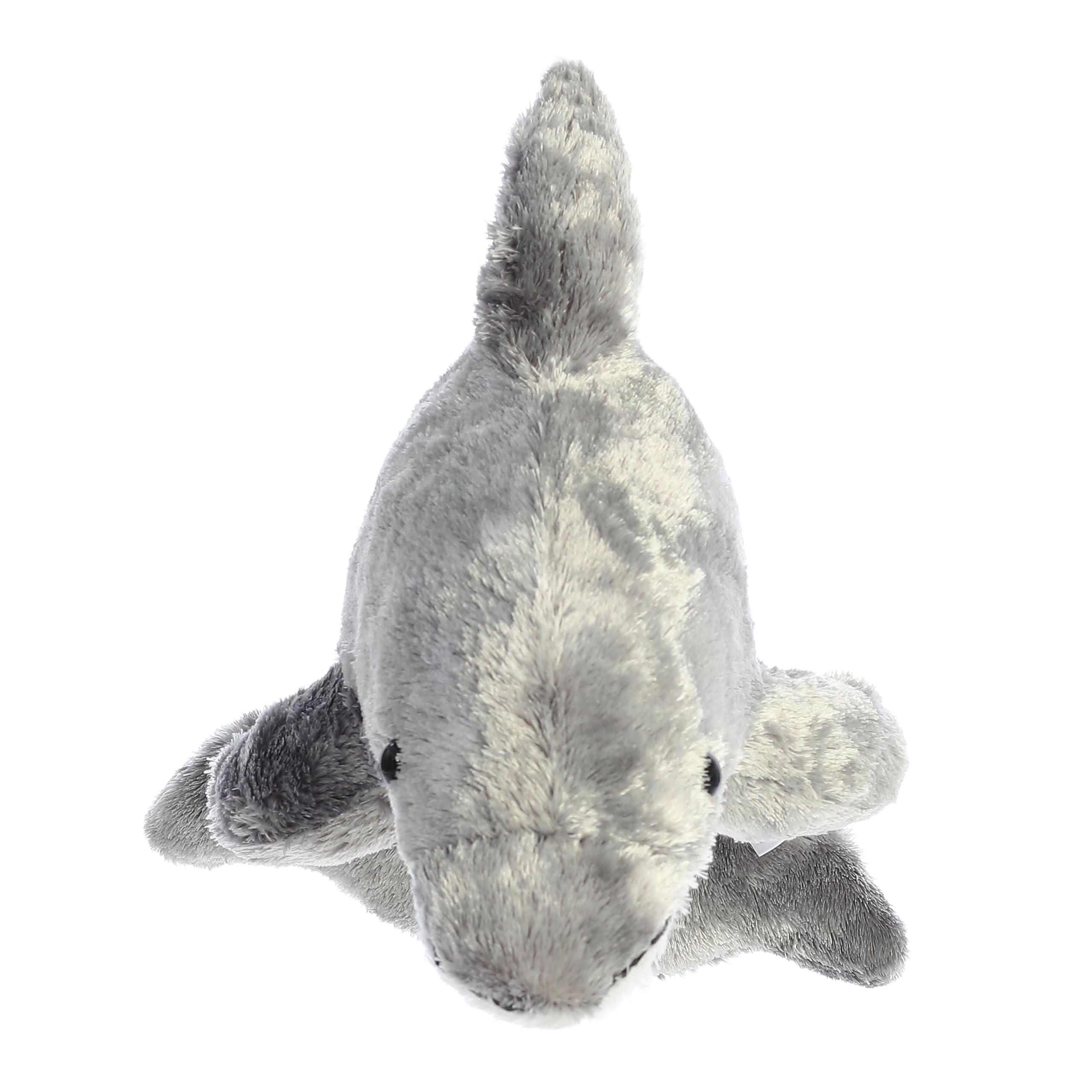 Aurora® Adorable Flopsie™ Drake™ Stuffed Animal - Playful Ease - Timeless Companions - Gray 12 Inches