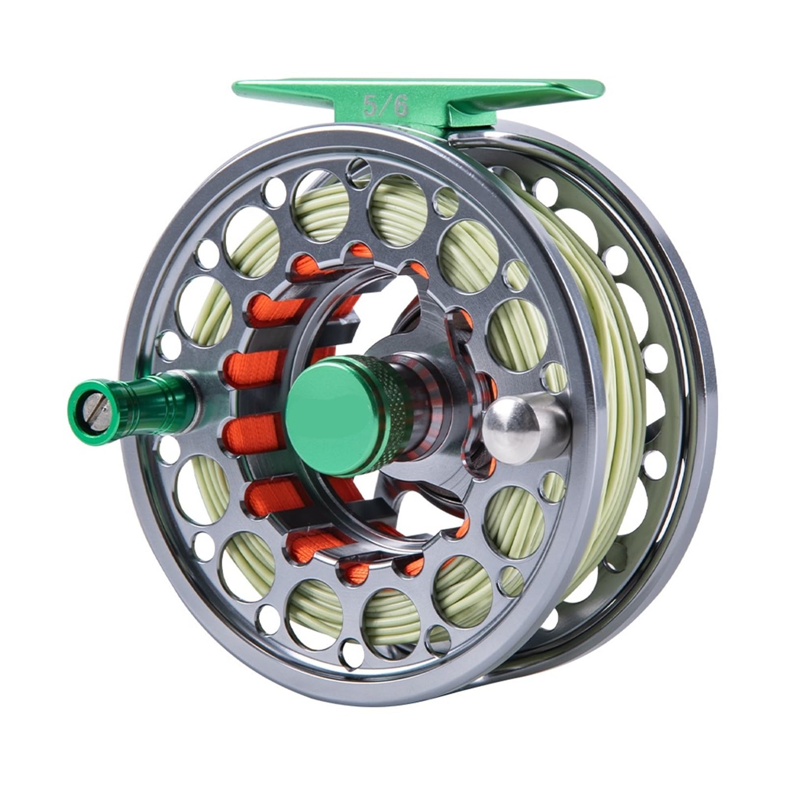 Moulinet De Pêche À La Mouche CNC avec Ligne Principale (WF5 WF6)