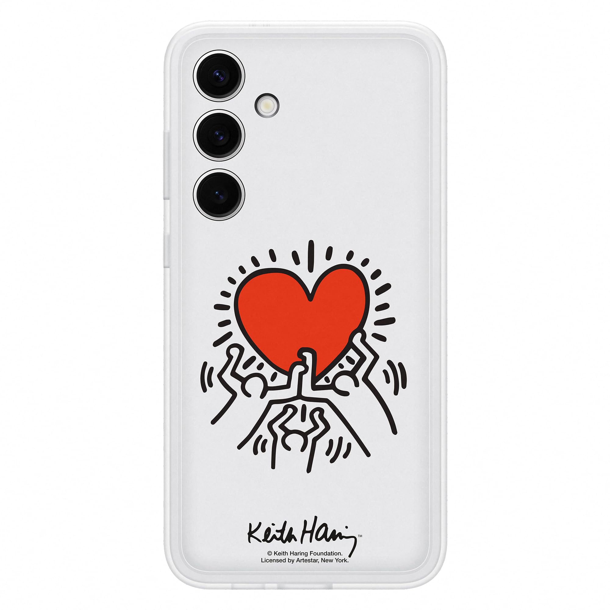 Samsung Galaxy Official S24+ Flipsuit Case, White
