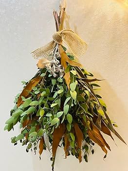 Amazon | No.130 ユーカリ スワッグ ドライフラワー | ノー