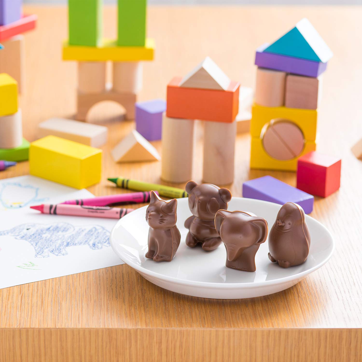 Amazon｜貝印 KAI チョコレート型 動物 リトルシェフクラブ 日本製