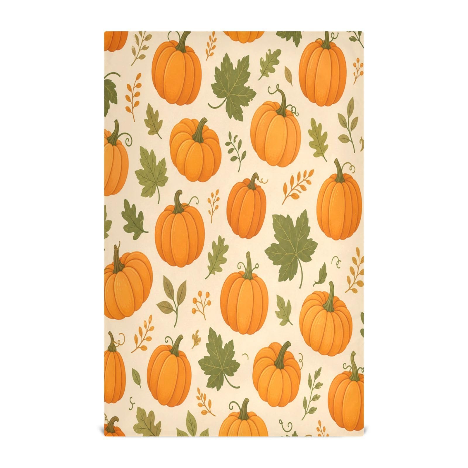 Cgiub Hallowwen Pumpkins Tea Towels for Kitchen 6pcs Soft Kitchen Towels Absorbent & Quick Drying Dish Cloth for Household & Cleaning, 71.1x45.7cm