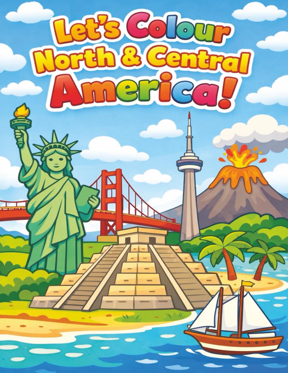 Let's Colour North & Central America!