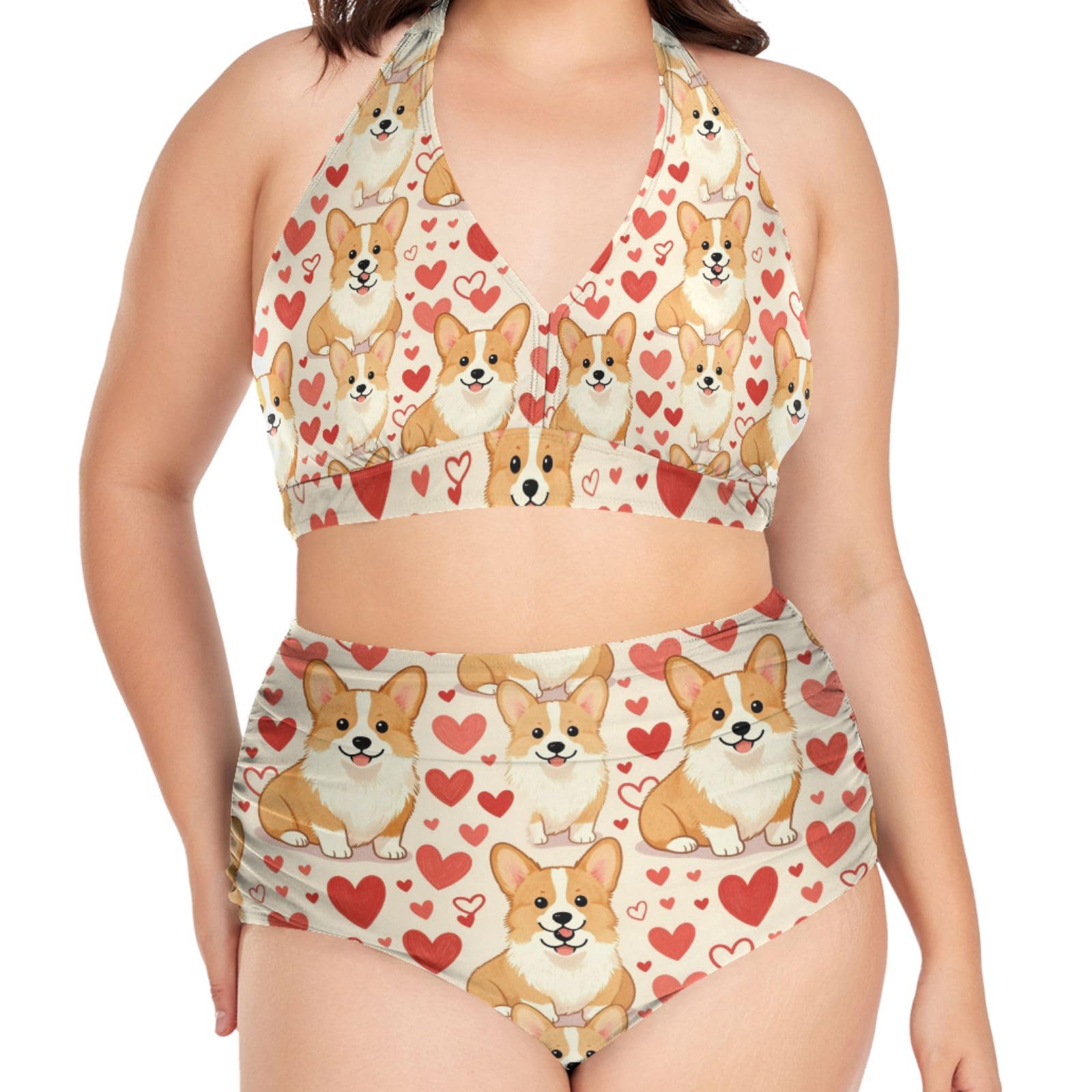 FRODOTGV Stroje kąpielowe damskie plus size L-4XL