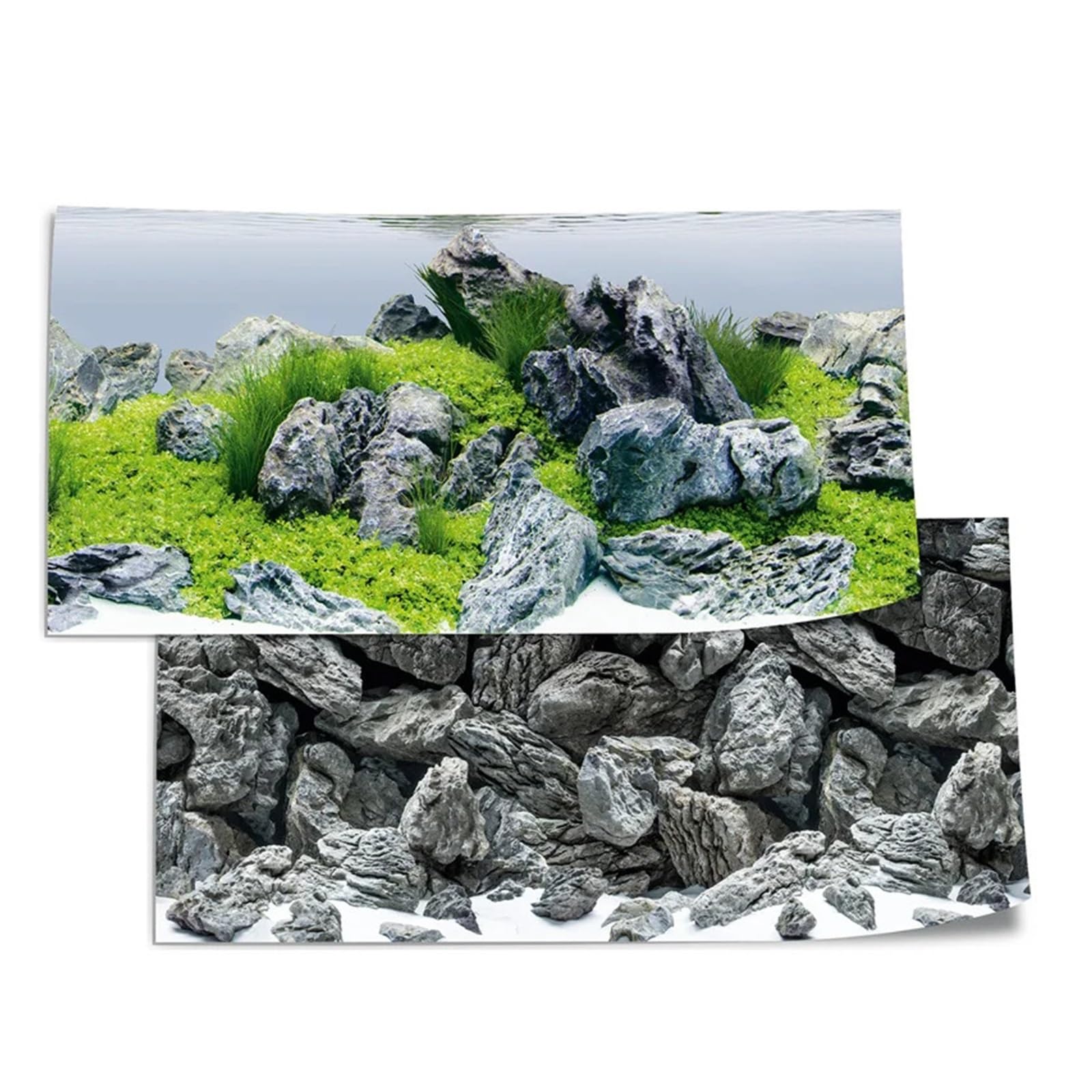 Fond D'aquarium Fond d'aquarium Double Face Fond d'aquarium(Color1,100X50CM)