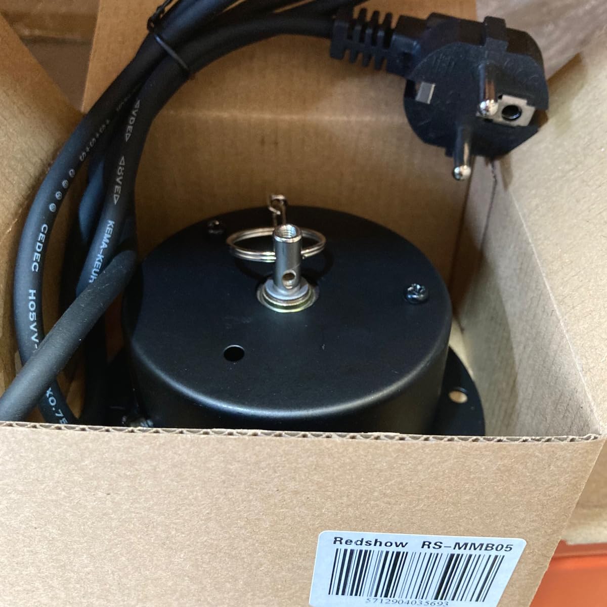 Redshow MMB05 - Motor eléctrico para bolas de espejo de hasta 3 kg