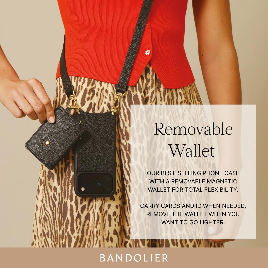 Amazon.com: Bandolier Remi Crossbody Phone Case for iPhone 17 Pro