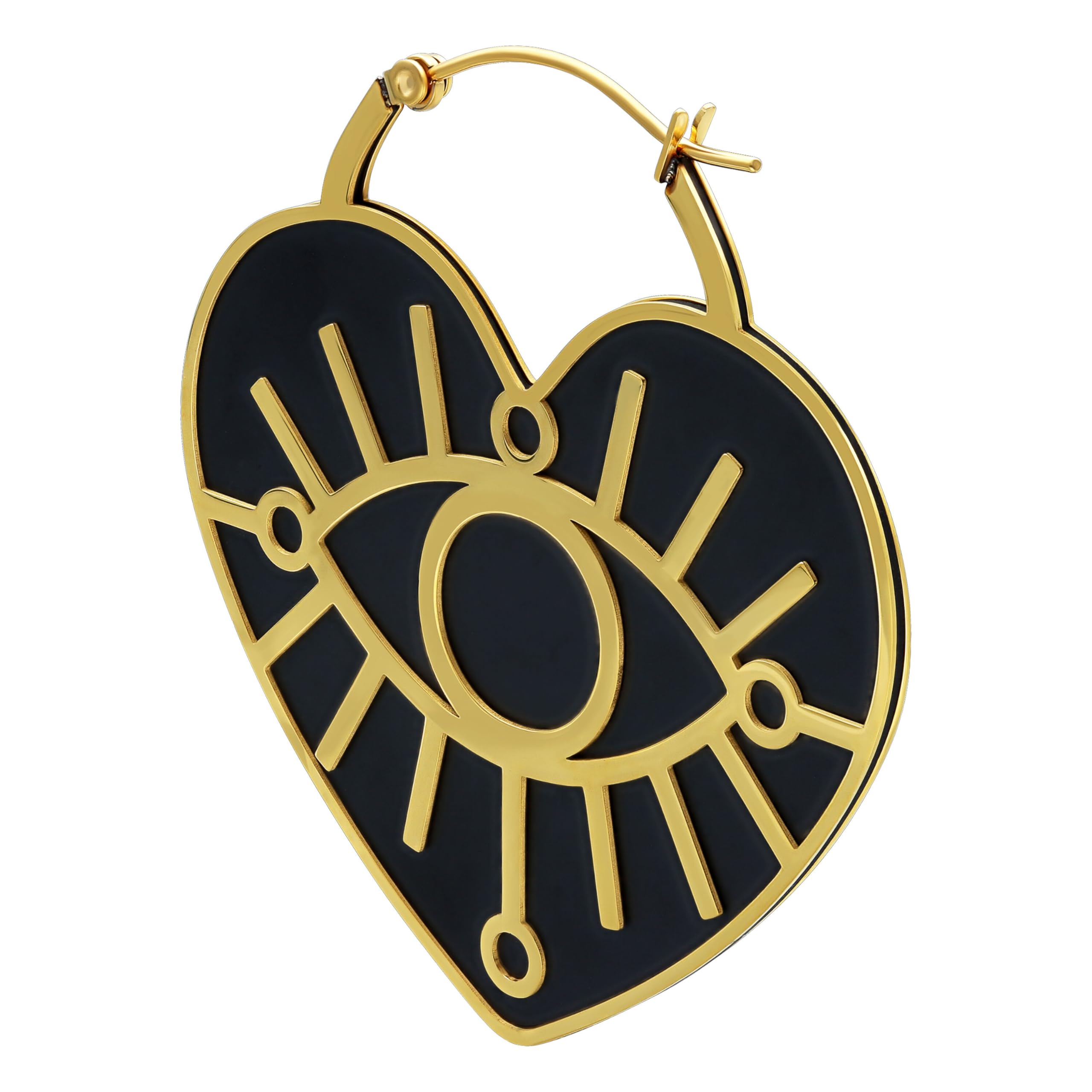 Wildcat Ohrringe - Soulmate Hoops - Gold