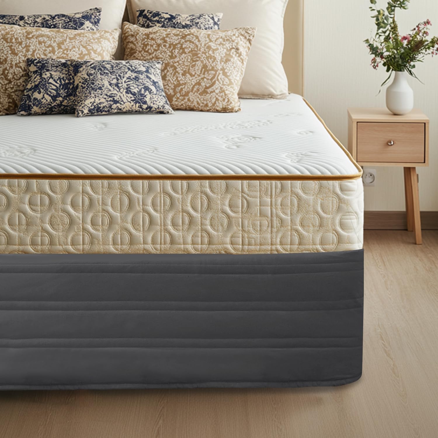 Ramesses Quilted Bed Skirt