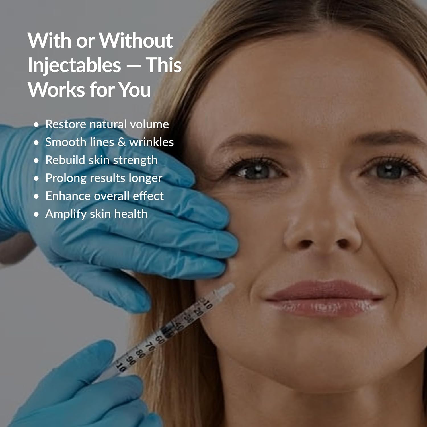 Meticulous Revolumizing Bioactive Moisturizer – Amino Acid, Peptide, Ceramide & Hyaluronic Acid Anti-Aging Face Cream | Deep Hydration & Firming Moisturizer for Volume Loss & GLP-1 Skin – 1.7 fl oz - Image 9