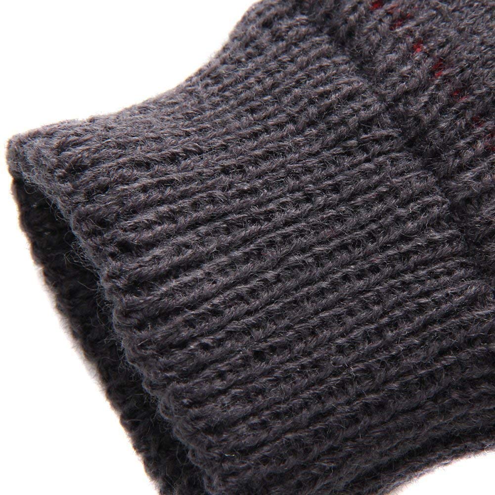 Unisex-Dorosłe Rękawiczki Damskie Męskie Zimowe Dzianinowe Bez Palców Półproste Rękawiczki Efektowne Rękawiczki Zimowe Ciepłe Dzianinowe Rękawiczki Z Dzianiny Bez Palców Ocieplacze Na Ręce/On
