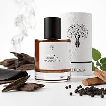 Eternal perfume oils Dark Opulent Masculinity Perfume Oil for Women and Men - Long Lasting Alcohol Free Amber Fragrance, Concentrated Unisex Body Oil, Travel Size Dropper Bottle, 1 FL Oz 30ml