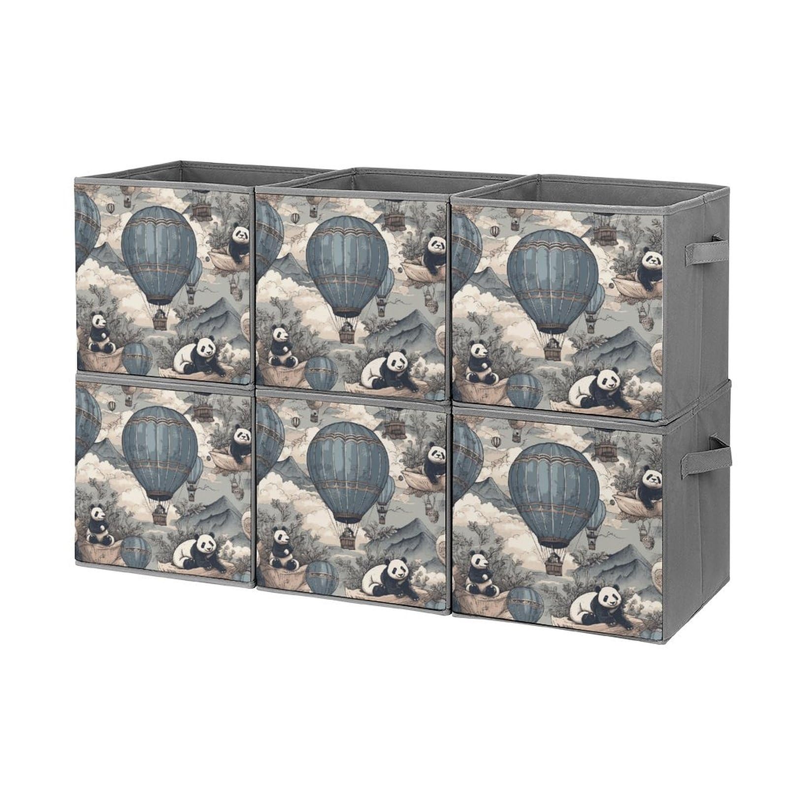 Panier de rangement pliable à grande capacité pour optimiser vos étagères