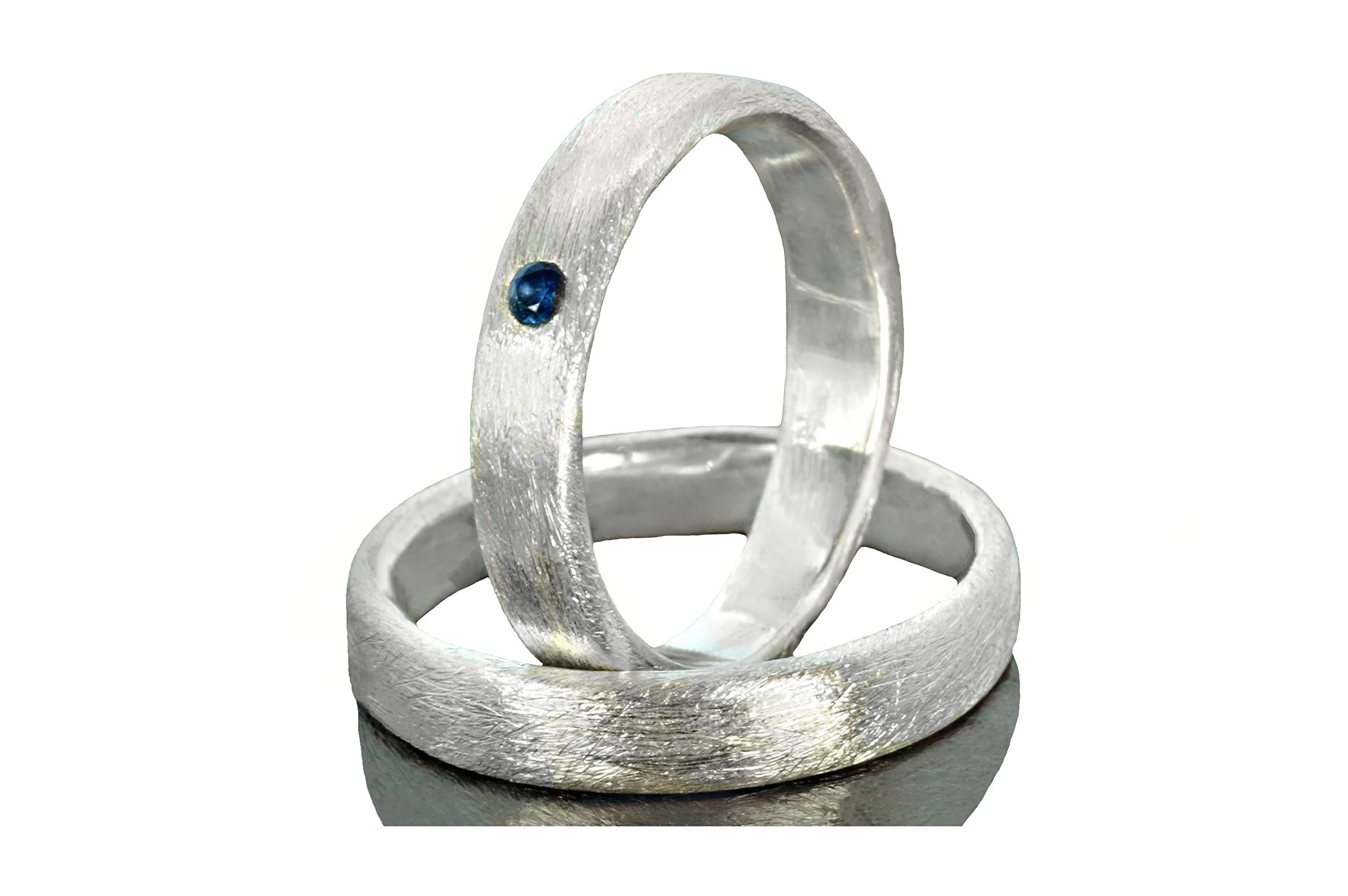 Eheringe, Partnerringe, Freundschaftsringe, "at all times" 925er Sterling Silber, Schmuck, Silberringe, Hochzeit, Verlobungsringe, Weihnachten