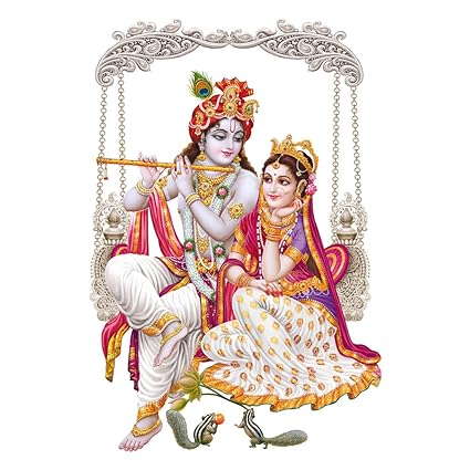 Rangoli Large Wall Sticker Multicolor Vinyl 50 or 70 CM Pack of 2