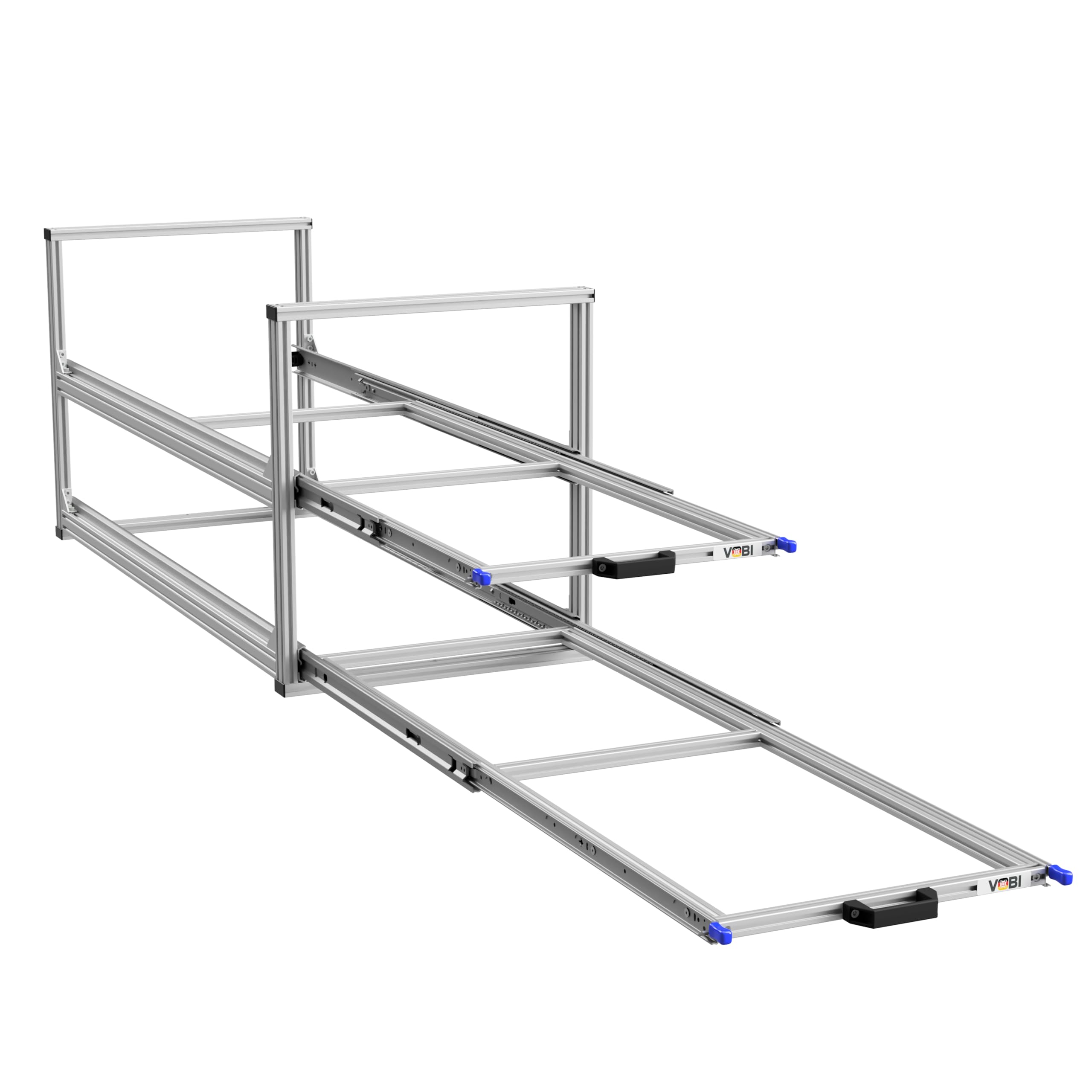 VOBI Kastenwagen Heckauszug 900/1200 mm (900x400 mm, mit 2 Auszügen)