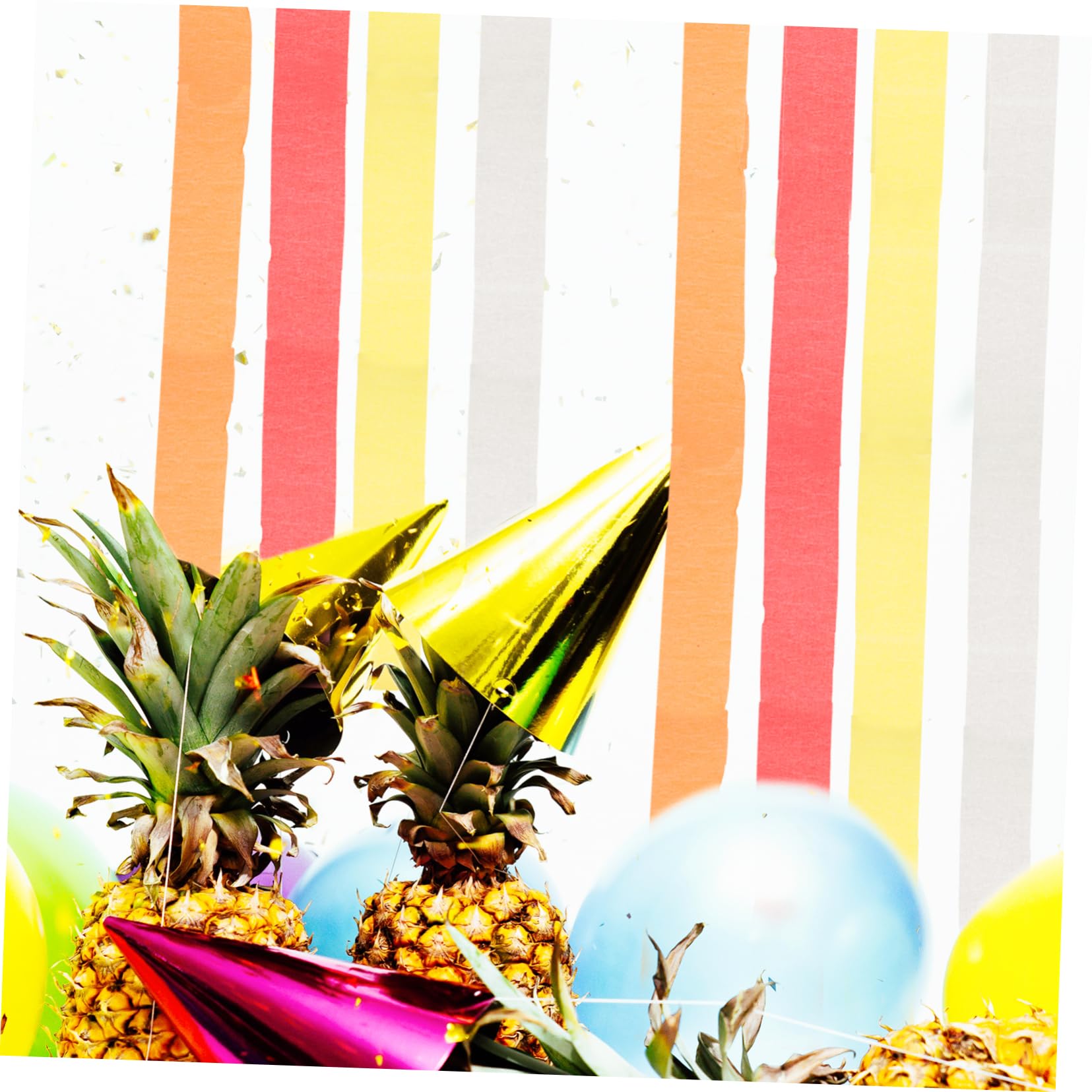 DOITOOL Crepe Paper Streamers Roll Italian Crepe Paper 8pcs Streamers Rolls for Party Wedding Decor