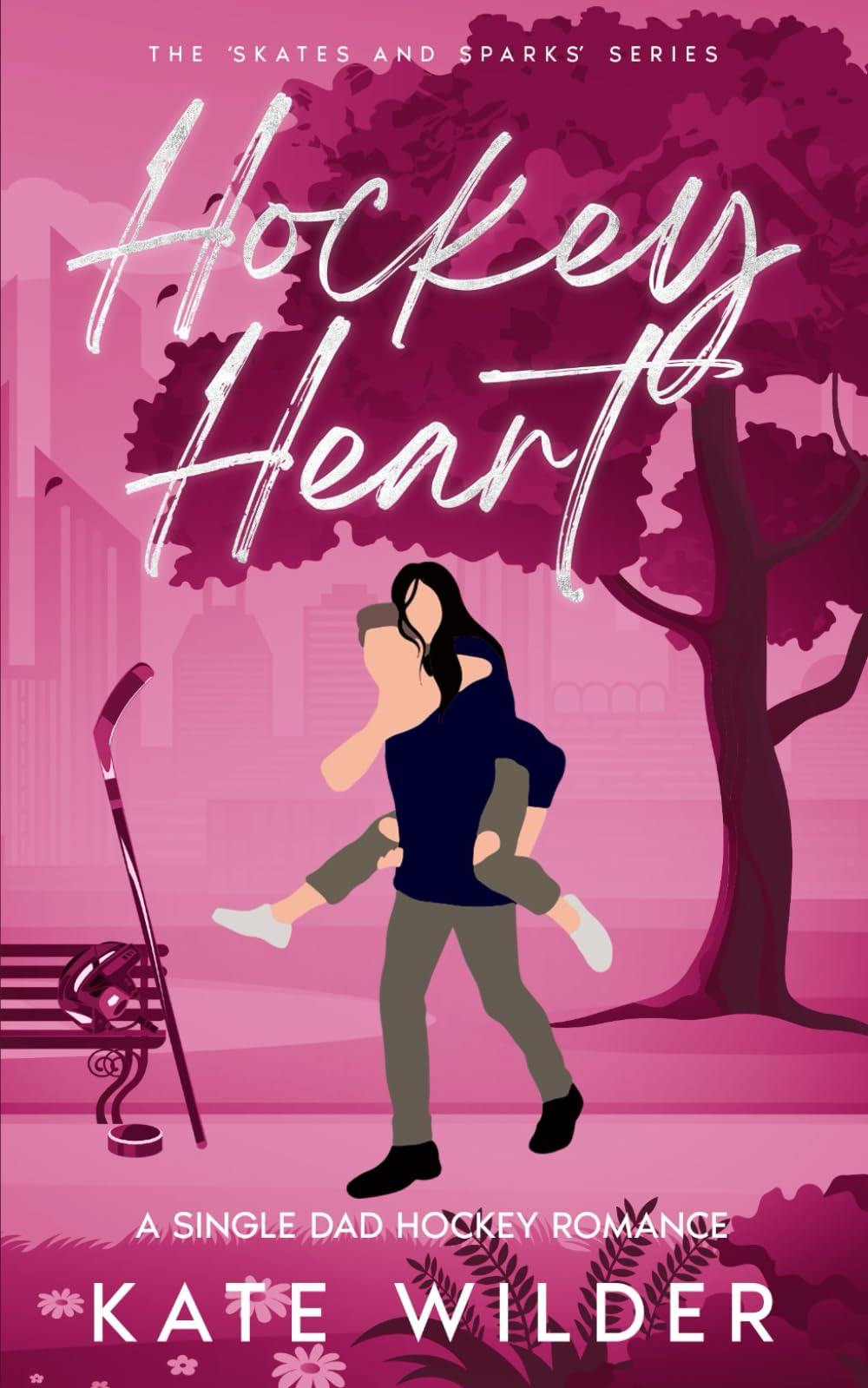 Hockey Heart: A Single Dad Hockey Romance (Skates and Sparks)