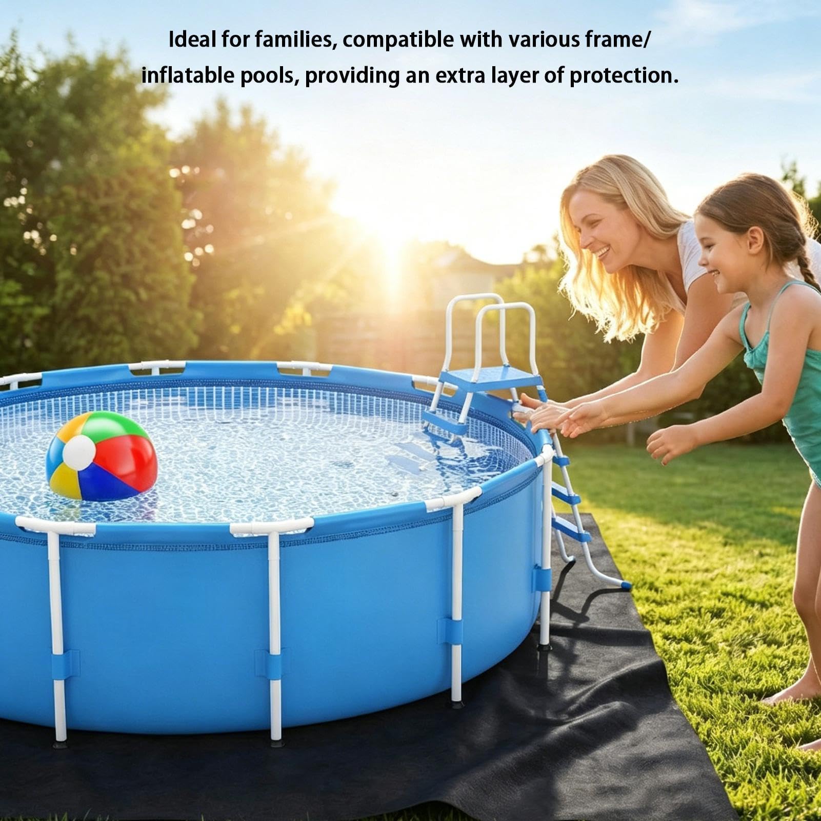 Almohadilla para Liner de Piscina Forro De Fieltro Y Antipinchazos