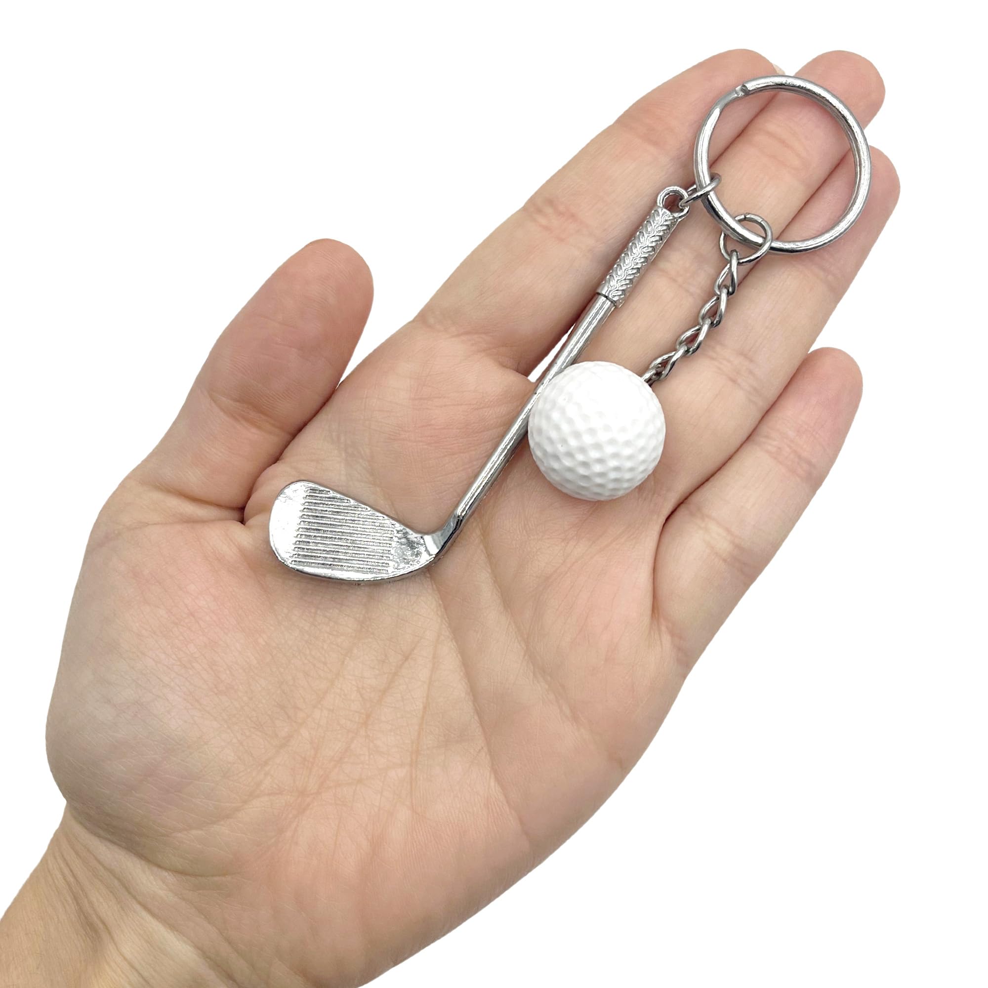 Llavero Golfista, Llavero jugador Golf, KeyChain Golf, 1 Unidad - imagen 4