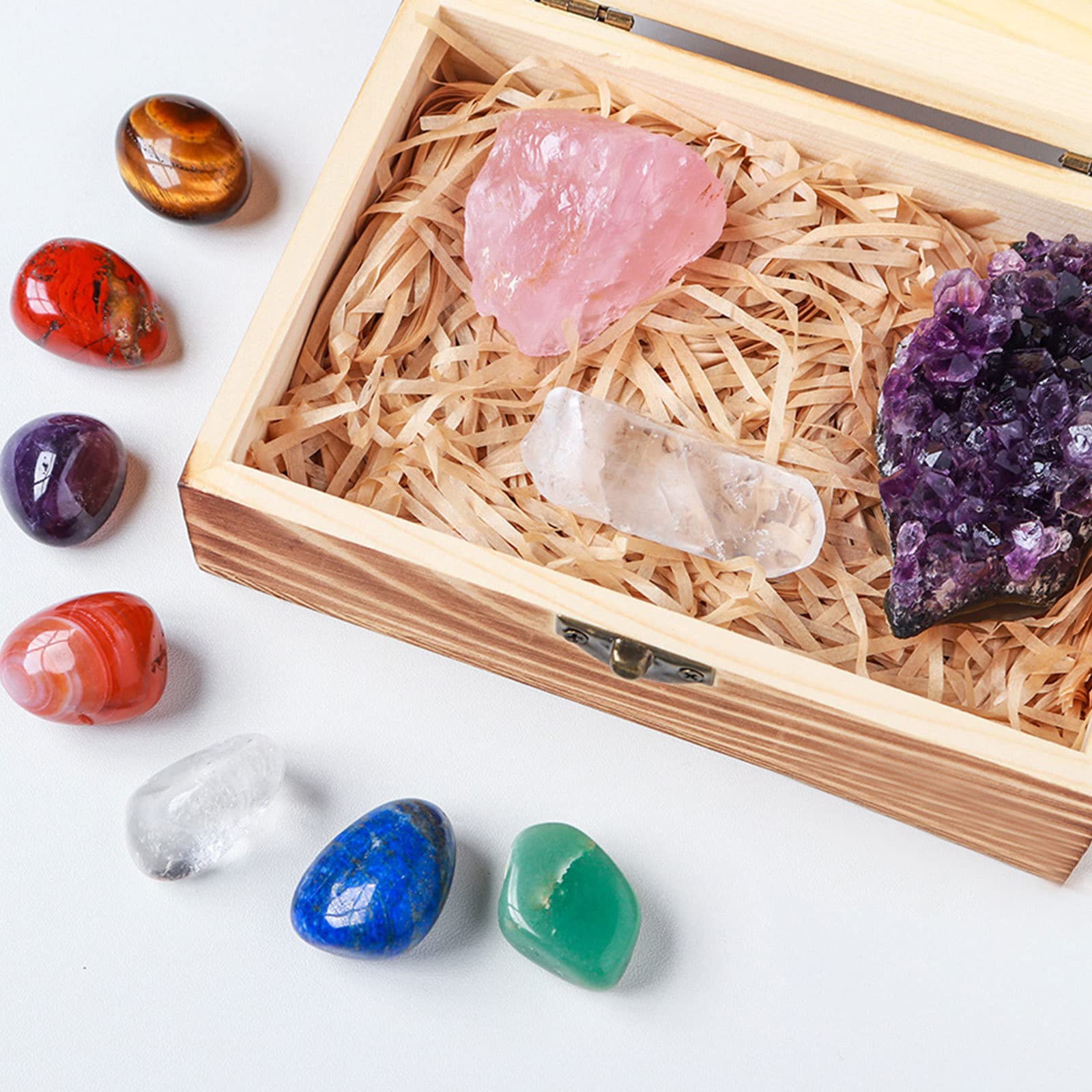 ローズクォーツ ローストーンMセット ローズクォーツ ローストーンMセット