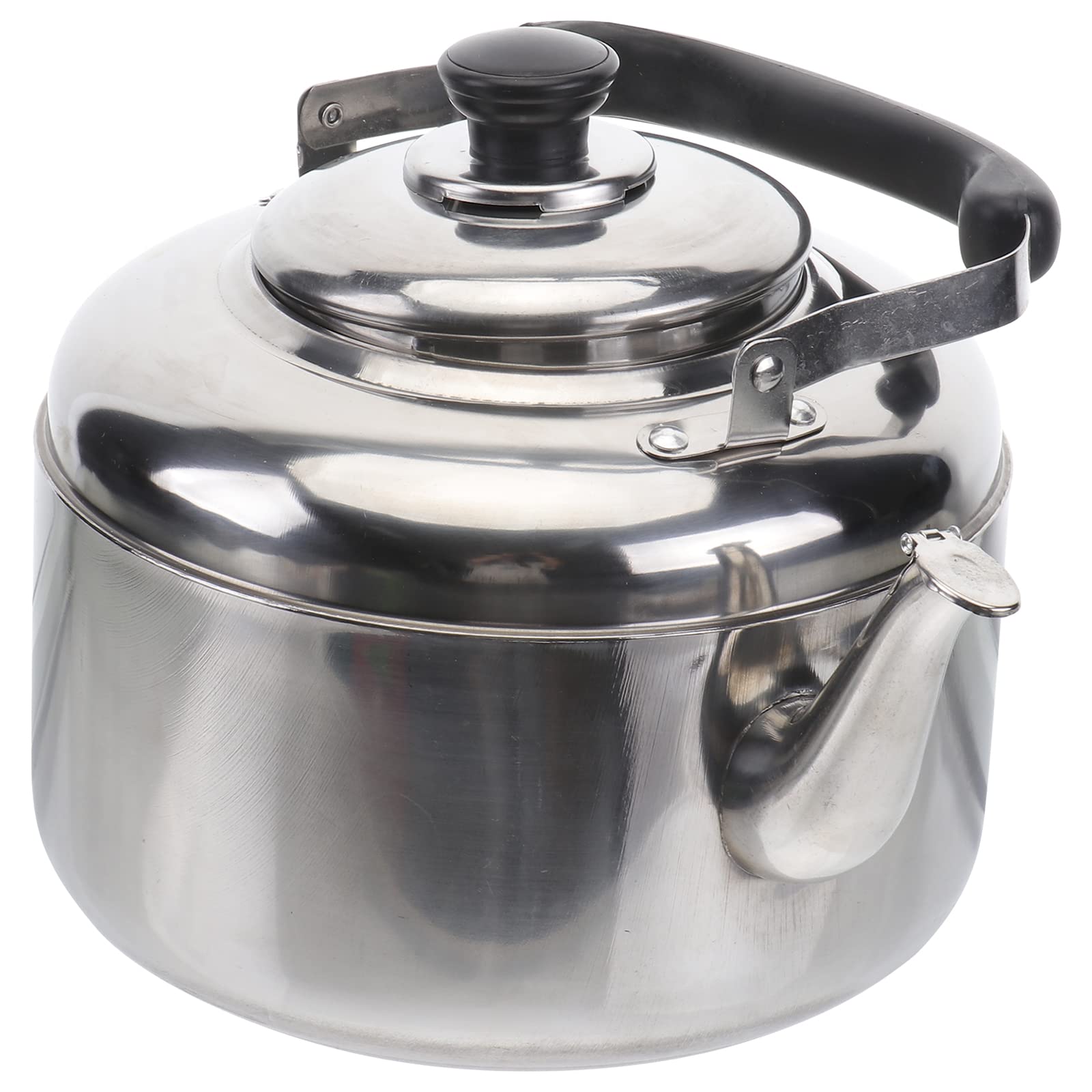 1pc Bollitore ronzante Bollitore per tè in acciaio Teteras para Hervir Agua Gas Top Teiera Piano cottura Bollitore Stufa esterna Bollitore Piano cottura a induzione Piano cottura Riscaldamento Bolli