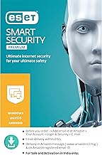 ESET Smart Security Premium Latest Version - 1 User, 1 Year | Free Parental Control for Android (Email Delivery in 2 Hours - No CD)
