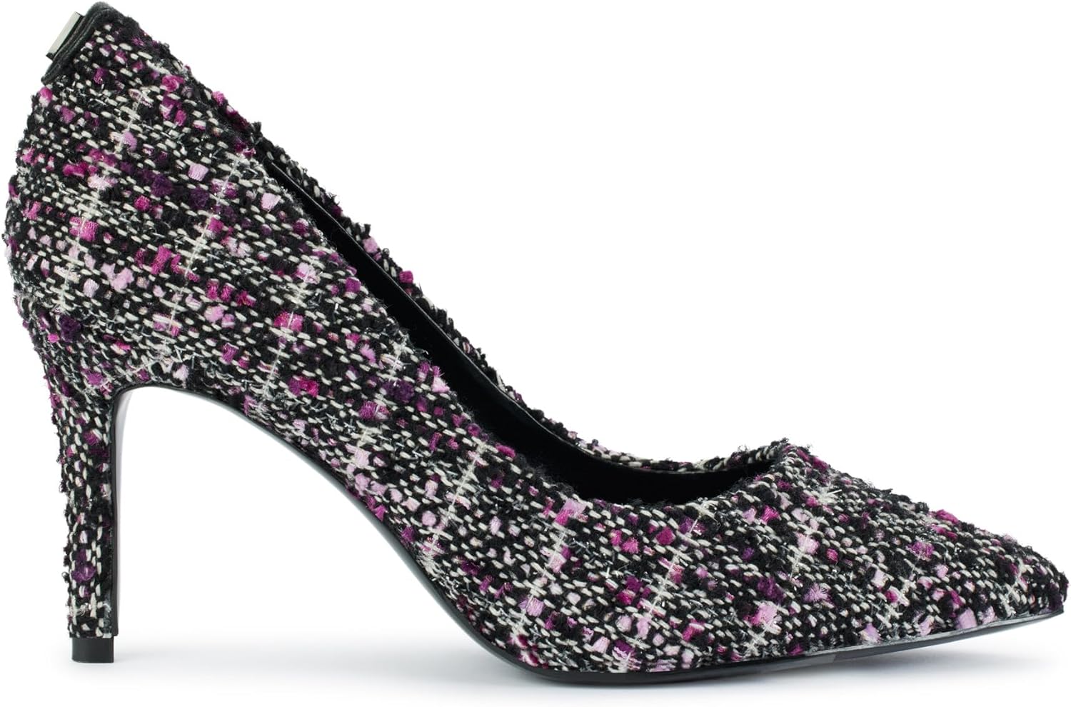 KARL LAGERFELD womens Royale Dress Pump 7 Black/Deep Plum image 5 of 5 B0DBRC41SR