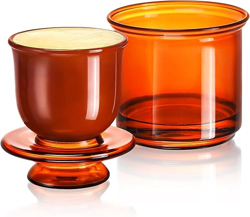 Mantequillera de Cristal Elegante Francesa para Mantequilla Fresca y Untable, Recipiente para Mantequilla, Recipiente de Mantequilla de Cristal para