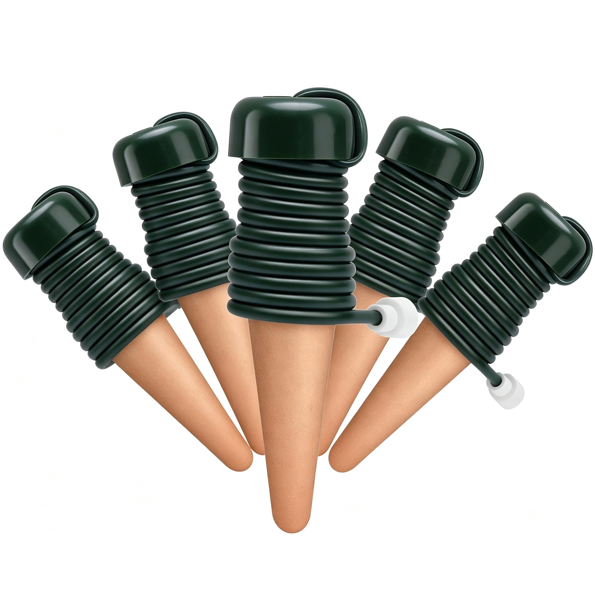 BYDOLL Automatic Bonsai Self-Watering Stakes 5 Pack Dripper for Houseplants