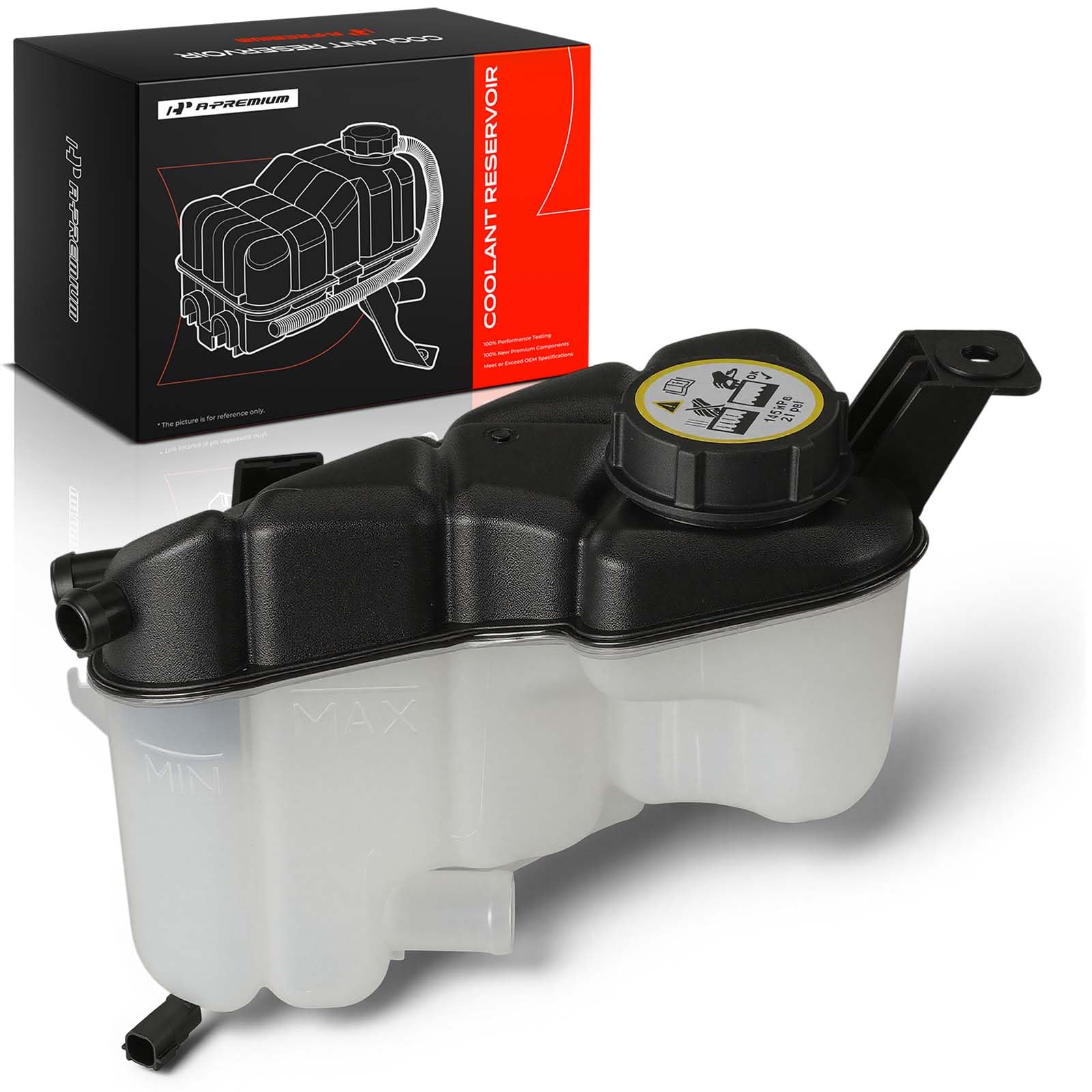 A-Premium Coolant Overflow Reservoir Tank [with Cap & Sensor