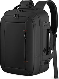 HOTOR Zaino Ryanair 40x20x25 - Zaino da Viaggio Zaino Porta PC Multi-Tasca e Portatile, Bagaglio a Mano Compatibile Ryanair, Con Foro USB, Per Donna e Uomo Lavoro, Viaggi in Aereo e Trekking