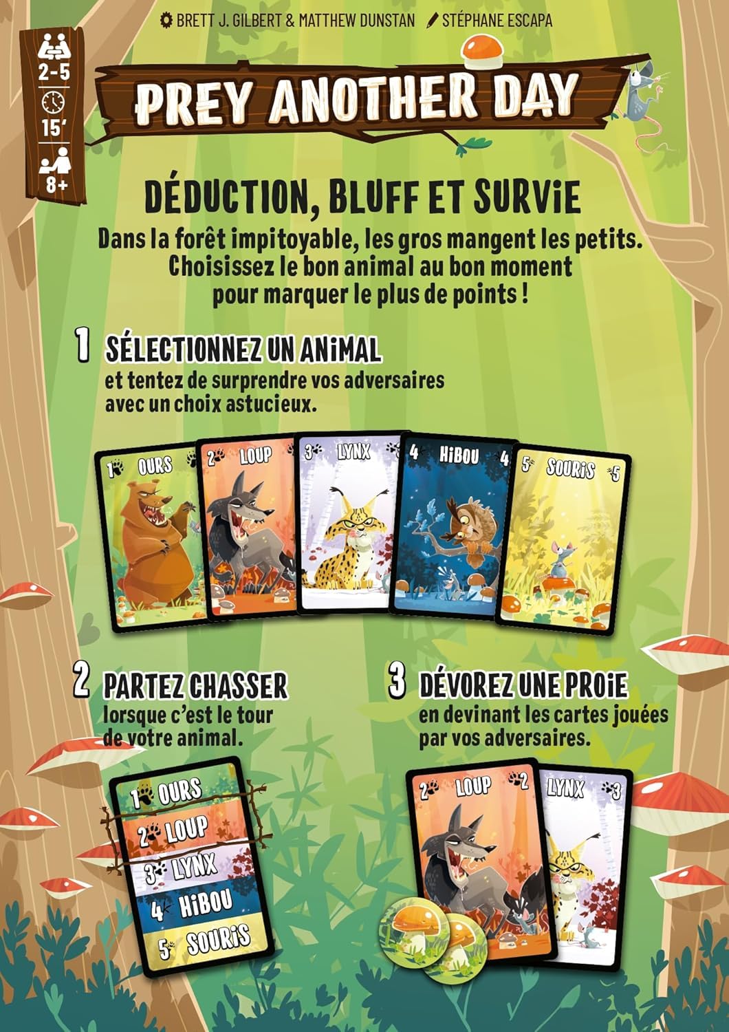 Set L'ile des Mookies + Prey Another Day versione francese + 1 Decap Blumie (Mookies + Prey)